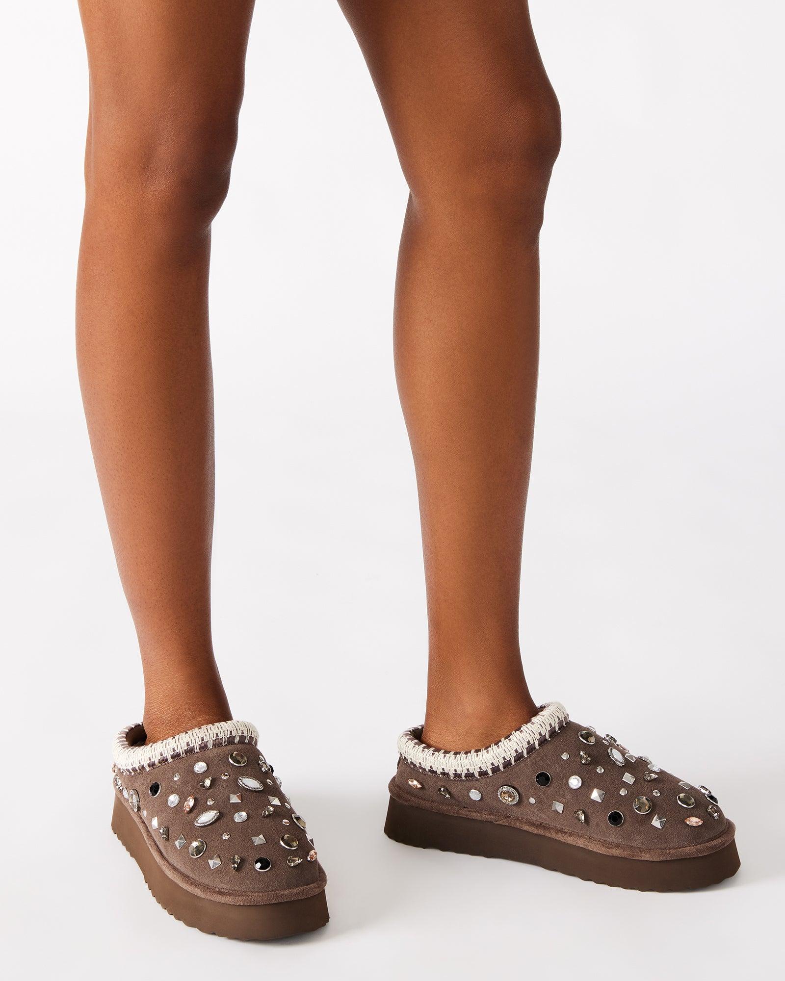 SELENA GREY SUEDE RHINESTONES Female Product Image