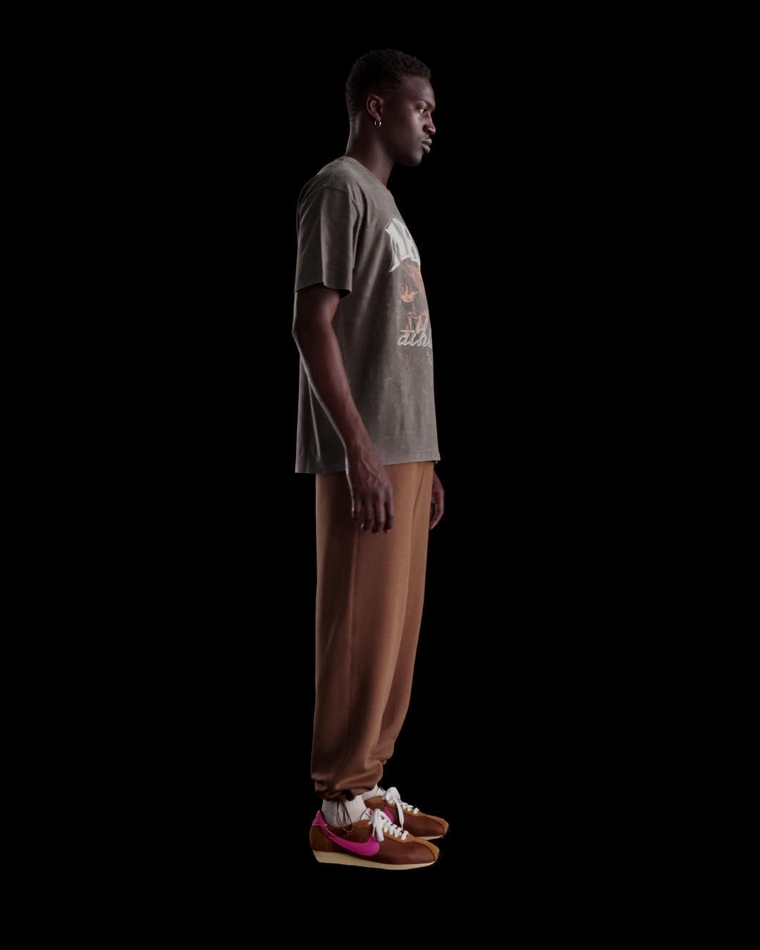 Nike Mens Nike M90 BB OC 3 T-Shirt - Mens Orange/Cave Stone Product Image