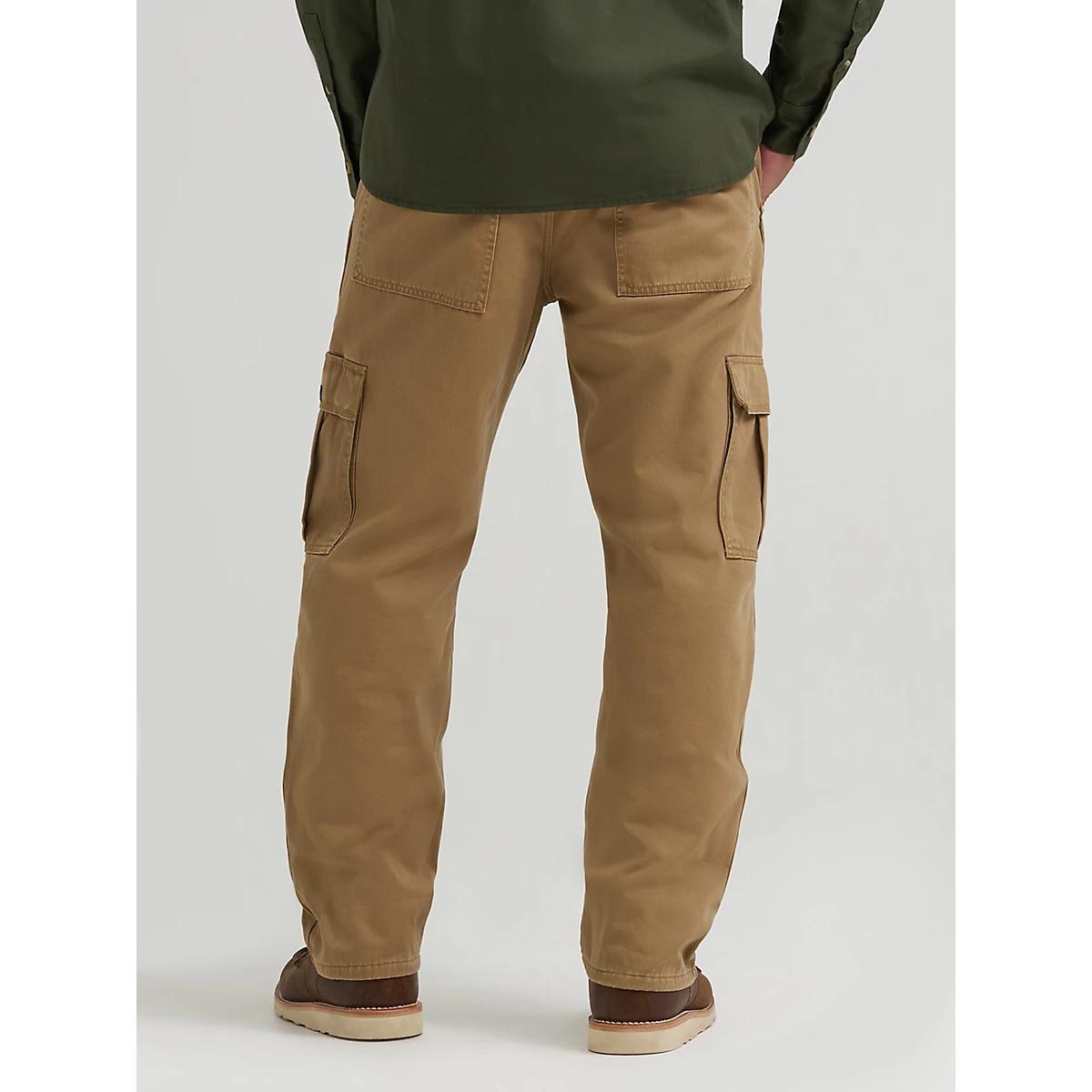 Men's Fleece Lined Cargo Pant in Acorn Product Image