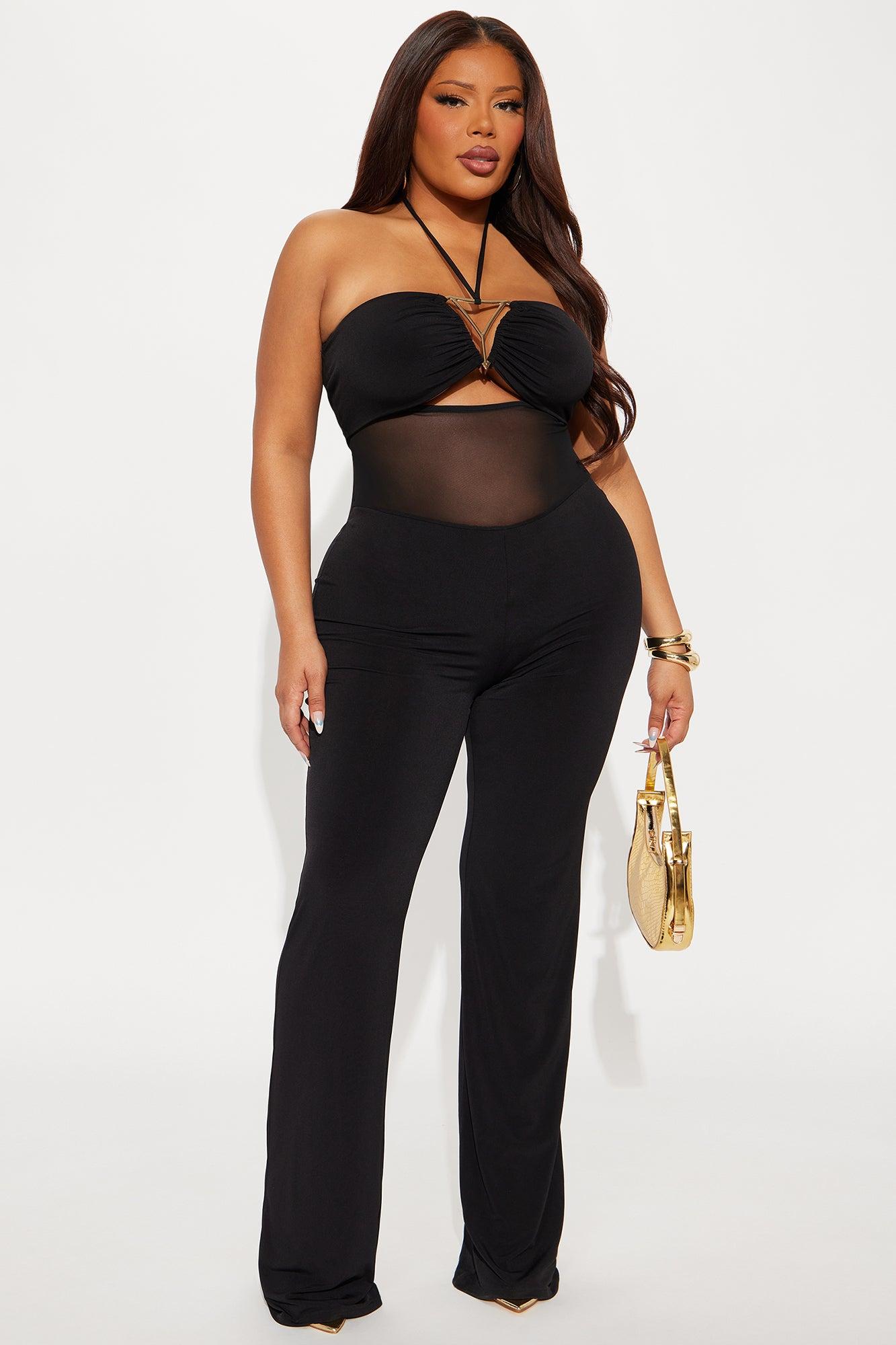 Feeling Myself Jumpsuit - Black Female Product Image