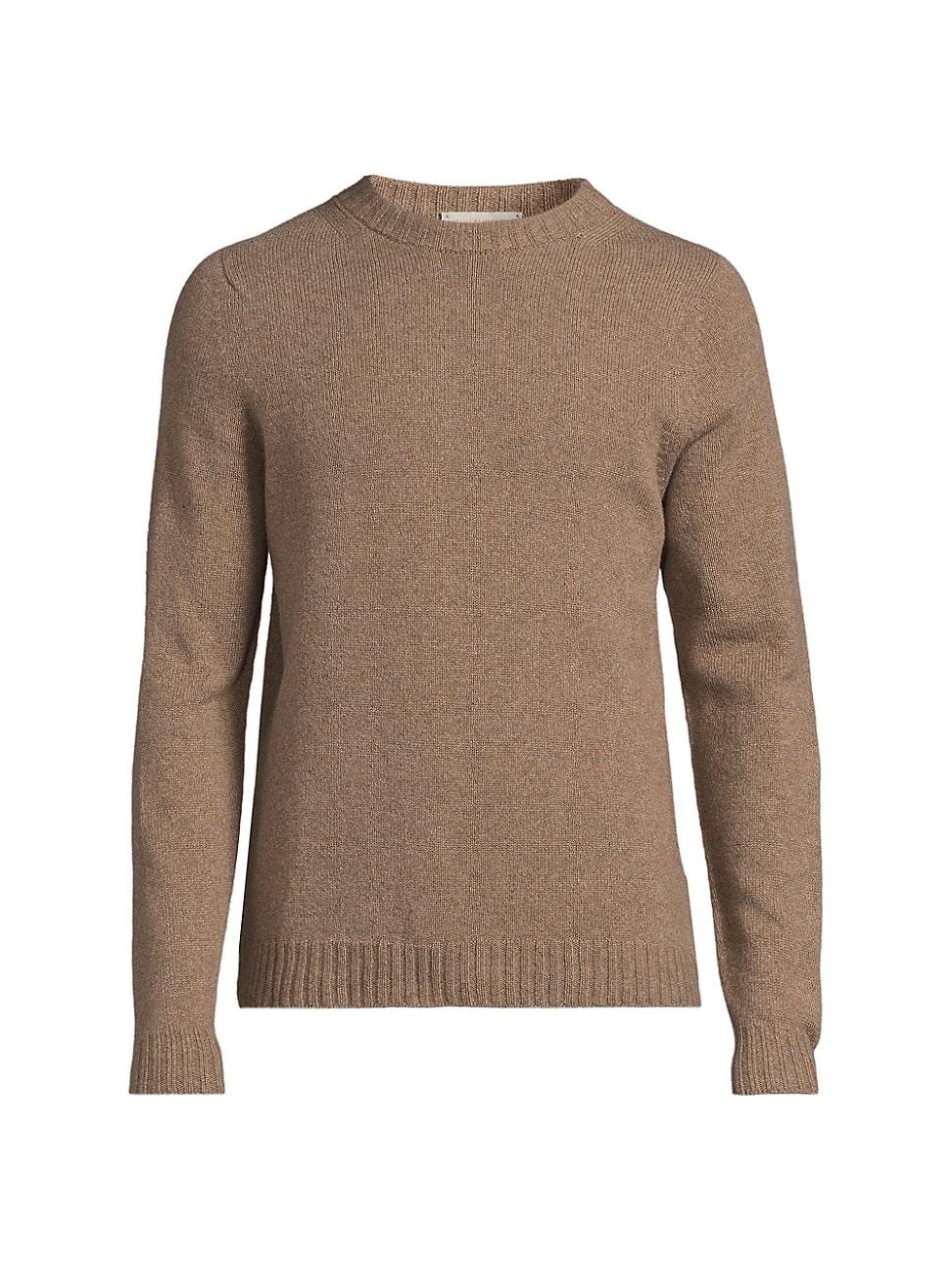 Mens Norfolk Cashmere-Wool Crewneck Sweater Product Image