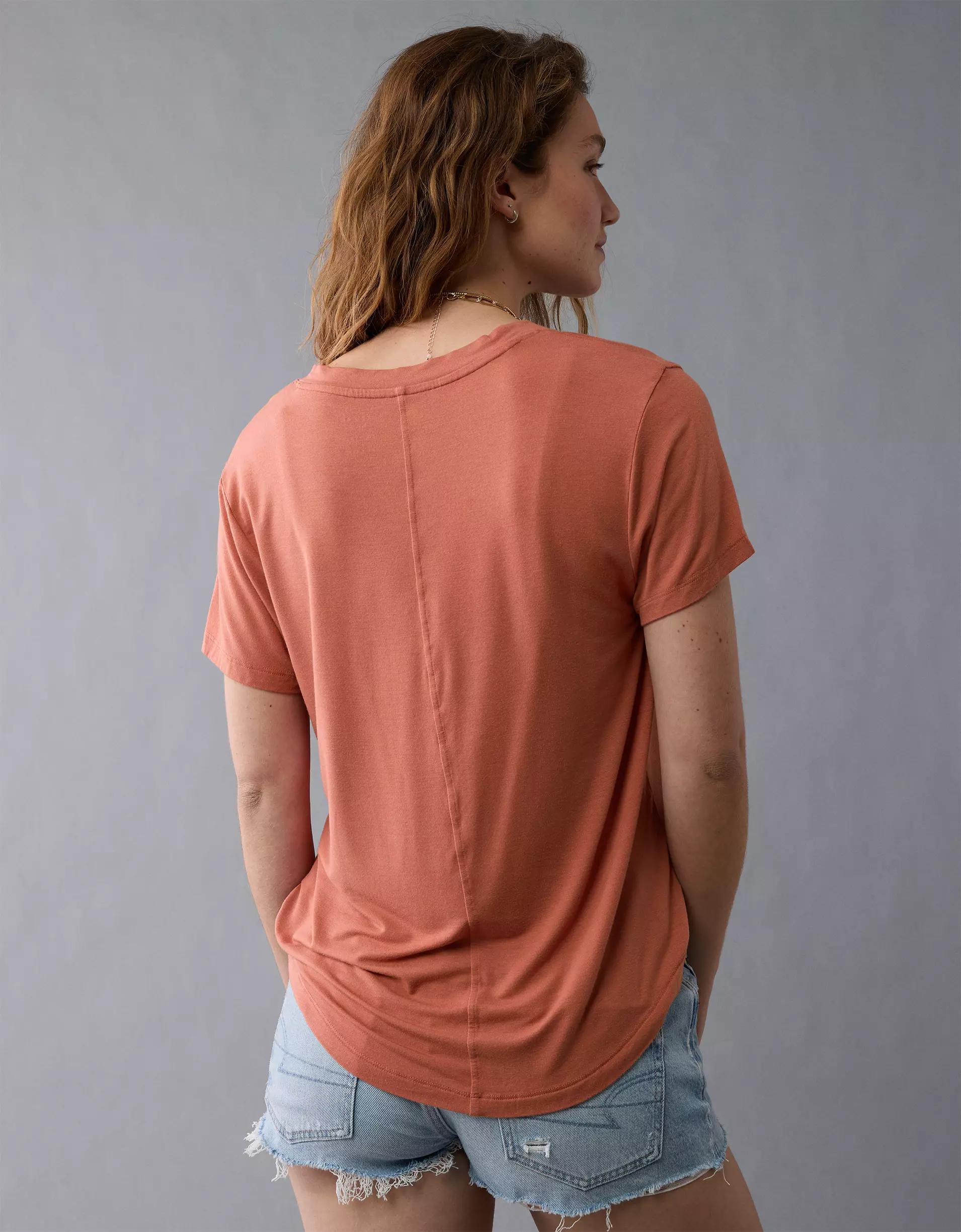 AE Soft & Sexy V-Neck T-Shirt Product Image