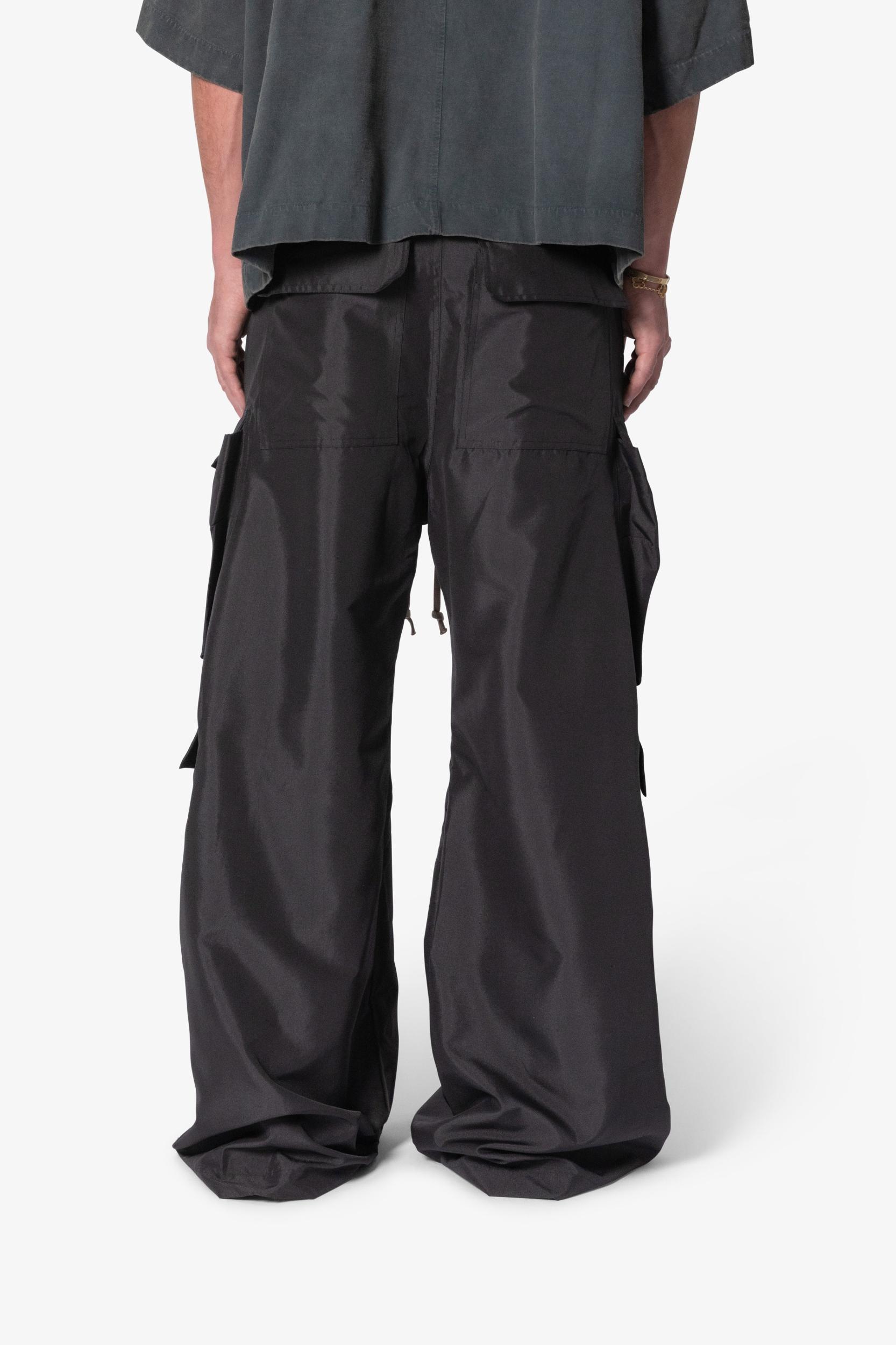 Rave Double Cargo Pants - Black Product Image