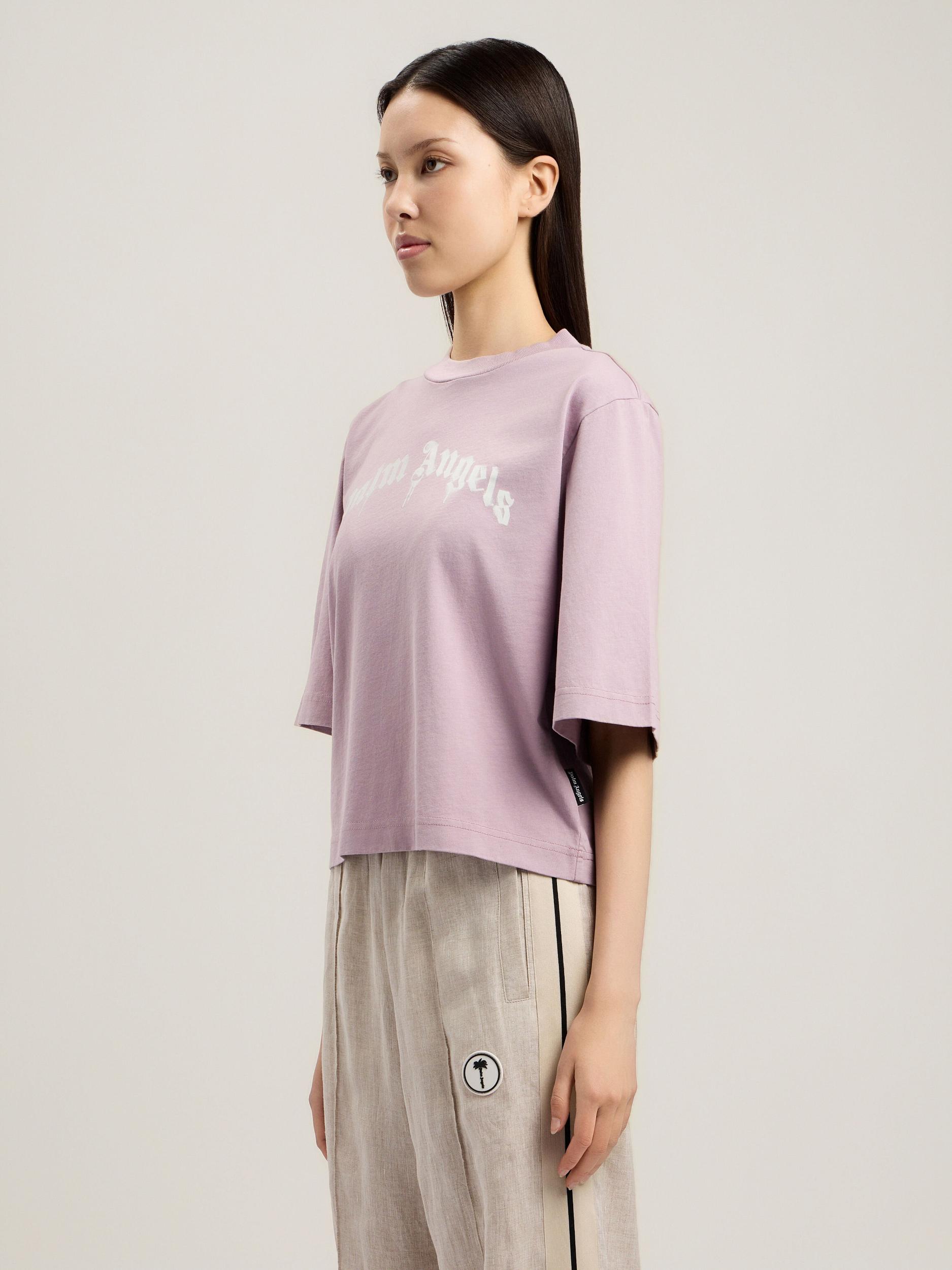 Curved Logo Boxy T-Shirt Product Image
