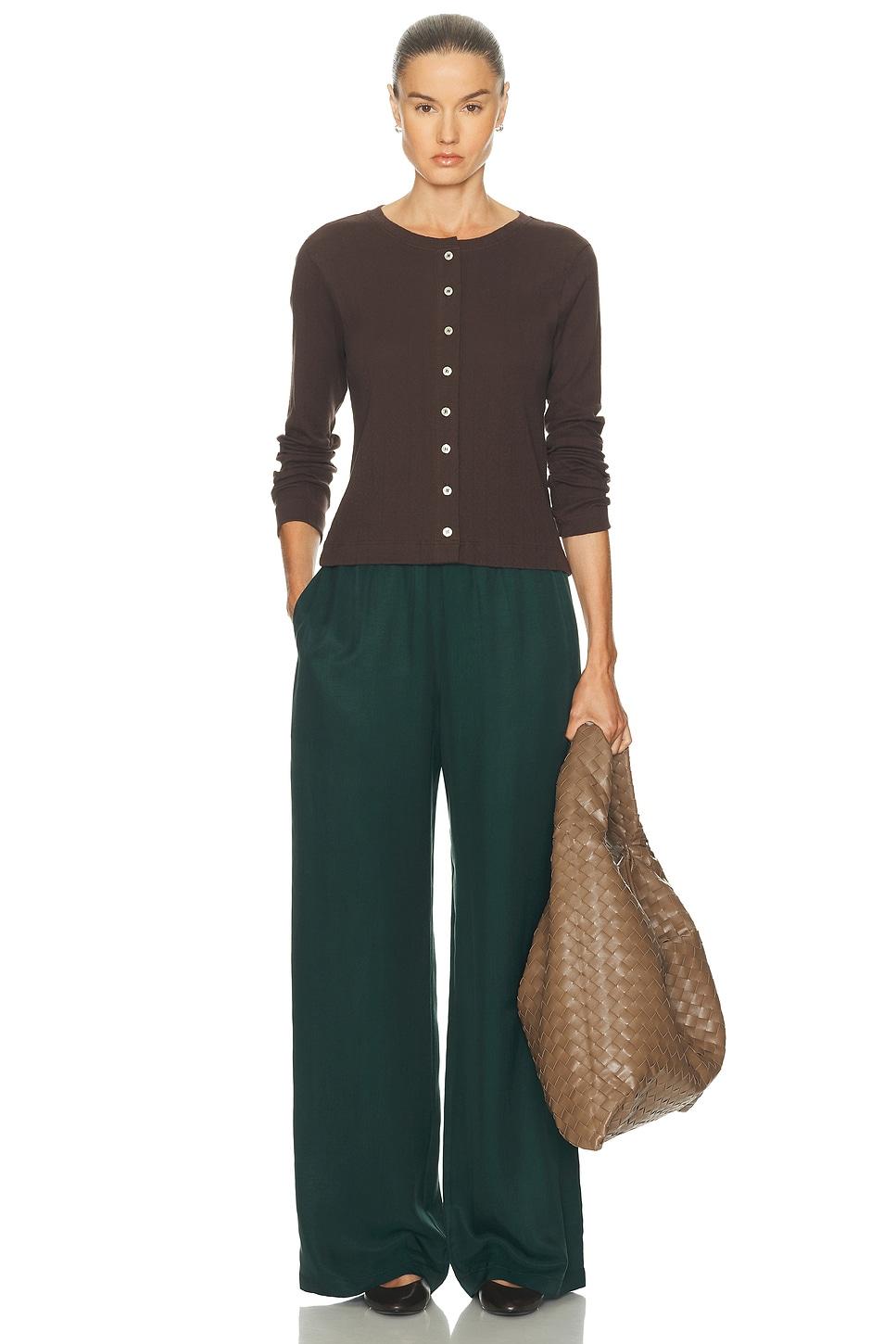 Pointelle Classic Cardigan Product Image