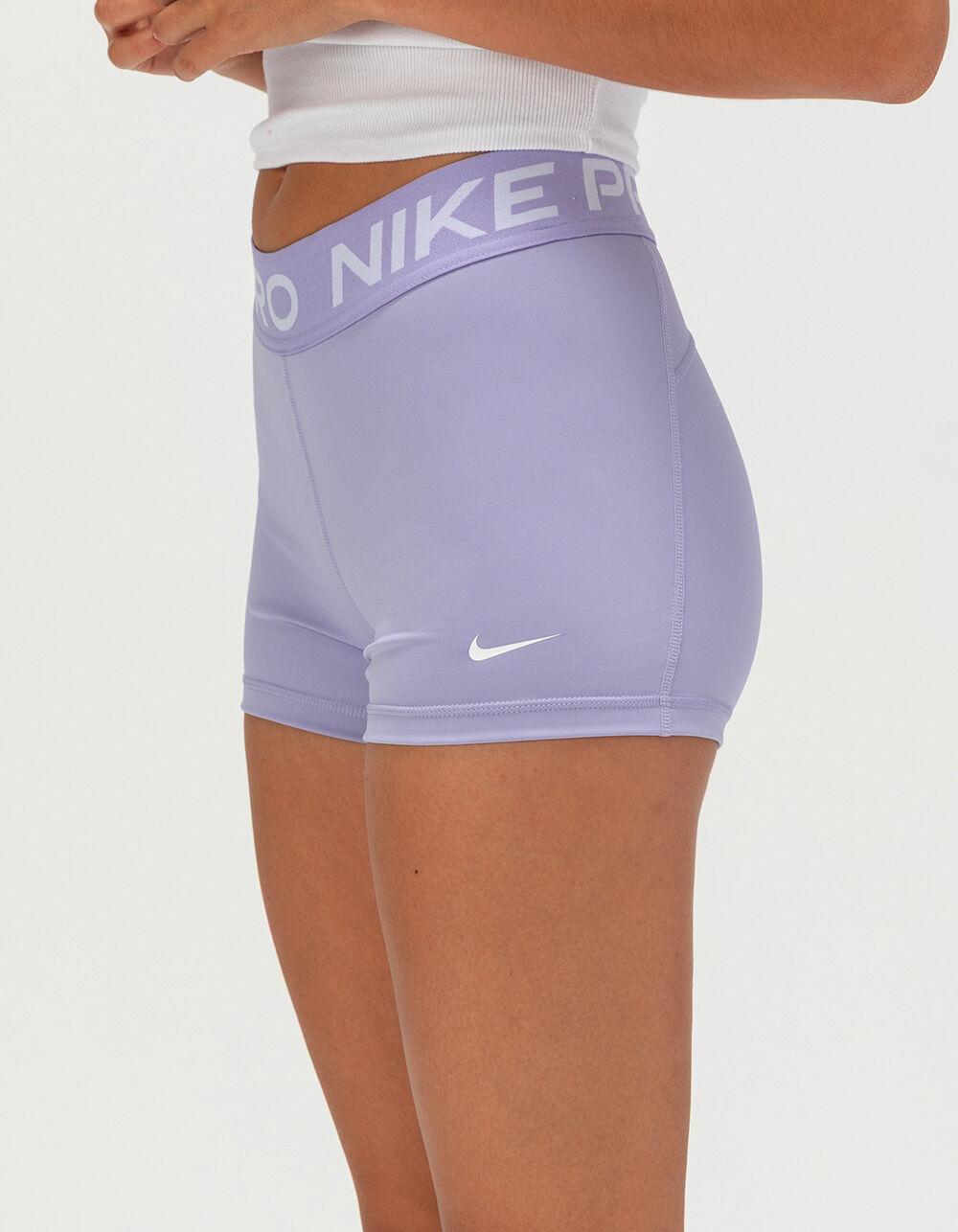 NIKE Pro Womens Compression Shorts - LILAC Product Image