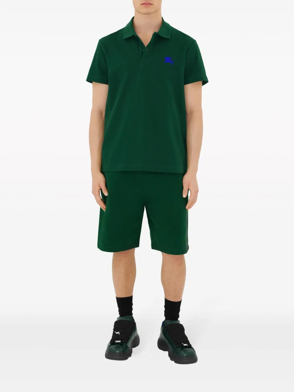 logo-embroidered cotton polo shirt Product Image