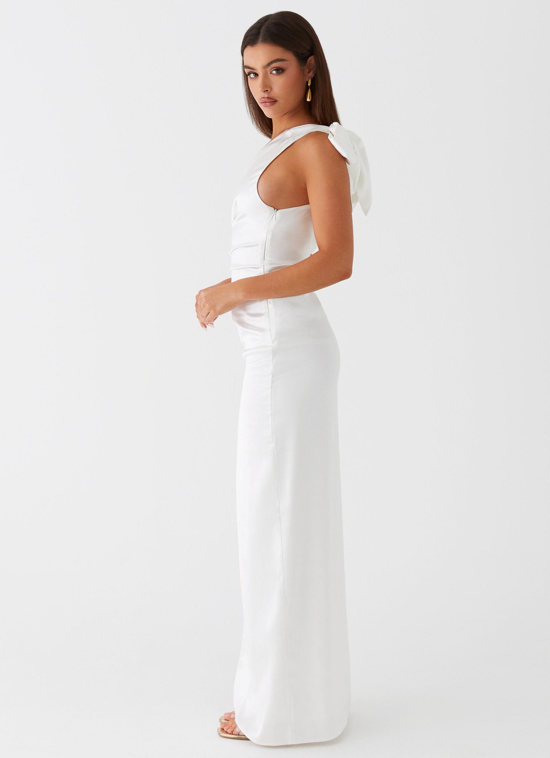 Delilah Maxi Dress - White Product Image