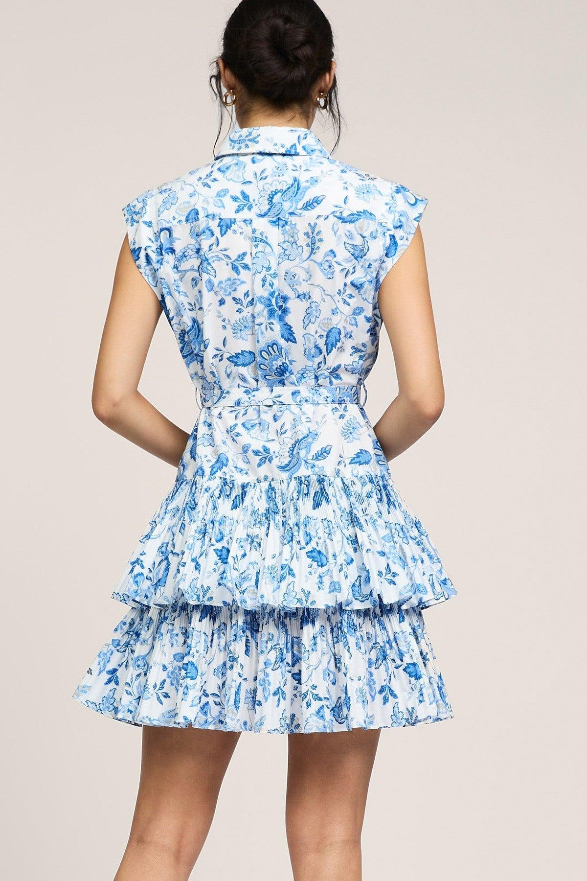 Briana Floral Mini Dress Product Image