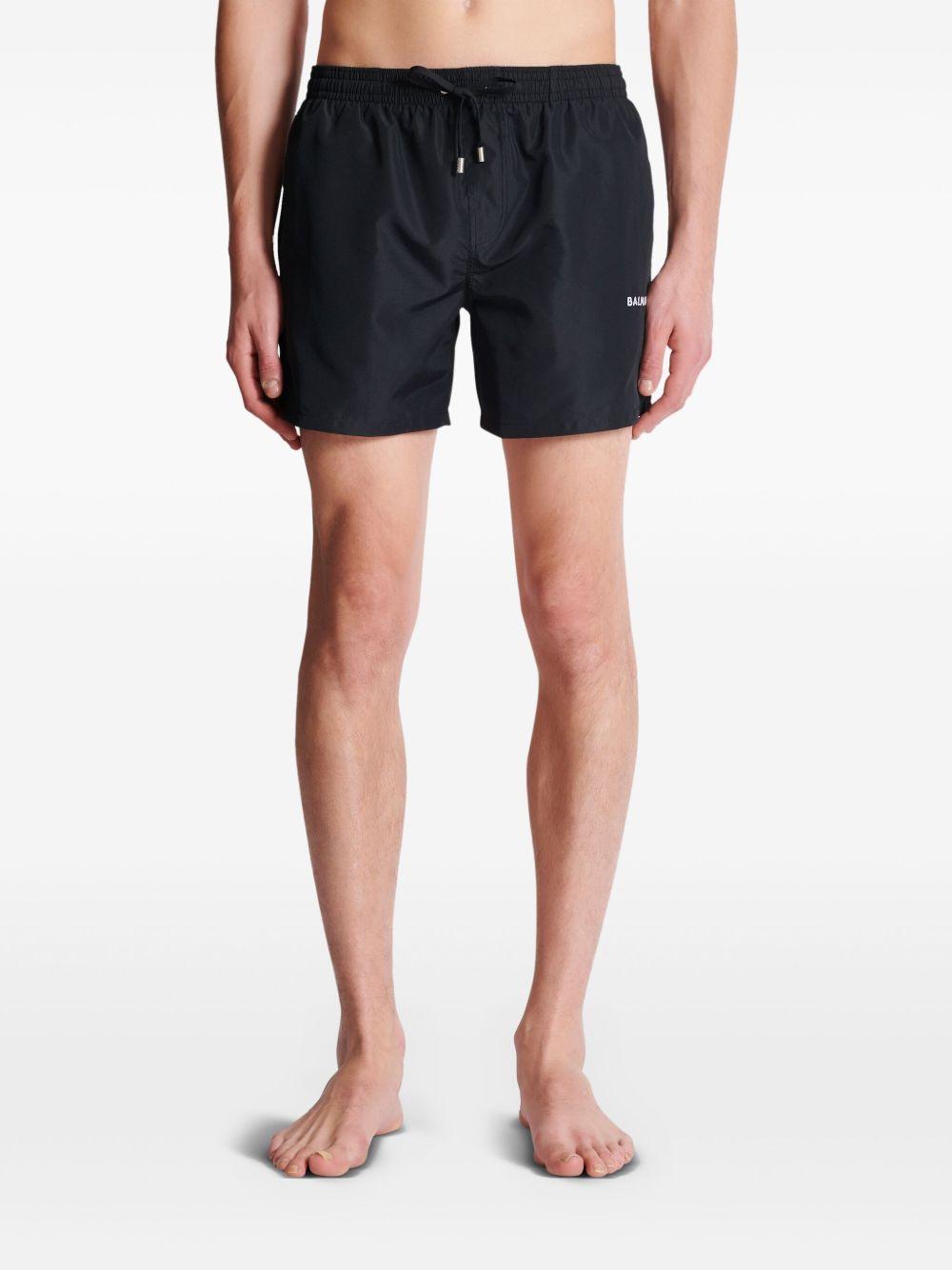 logo-embroidered swim shorts  Product Image
