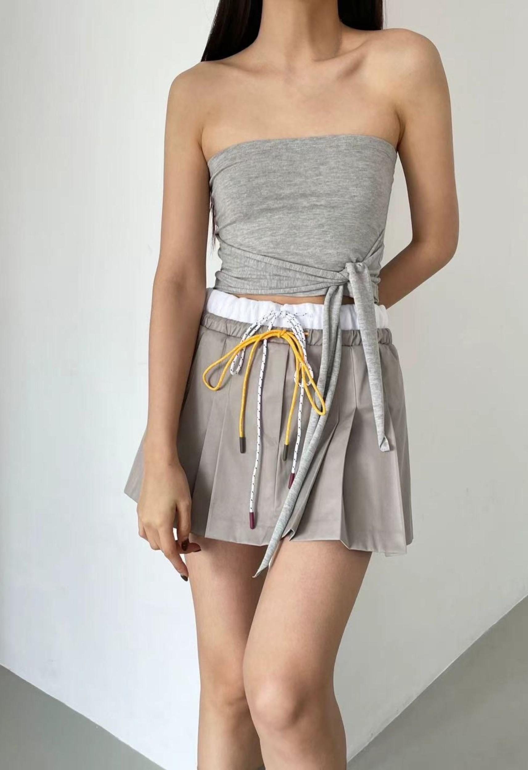 Pippa Skirt in Khaki Product Image