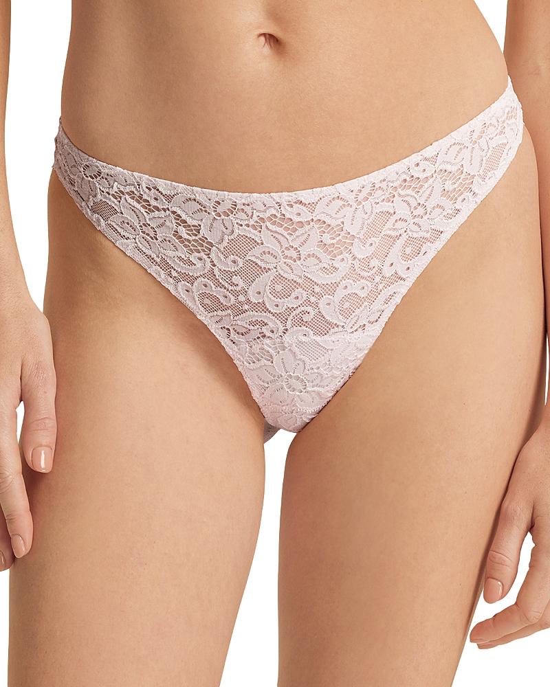 Hanro Luxury Moments Lace Thong Product Image