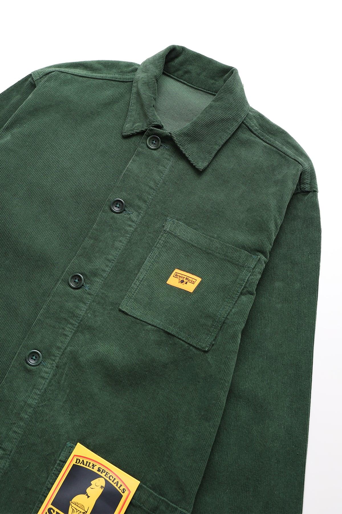 Corduroy Chore Shirt- Forest Product Image