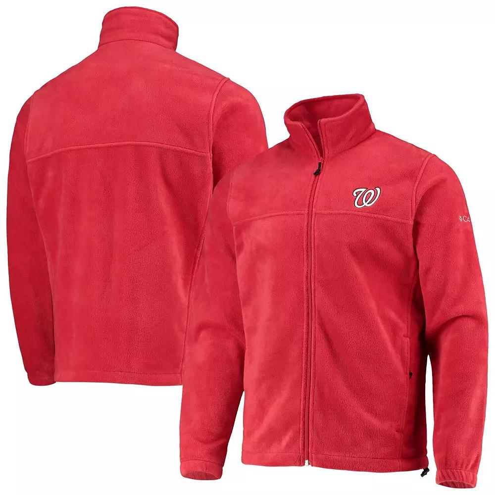 Men's Columbia Red Washington Nationals Full-Zip Flanker Jacket,  Product Image