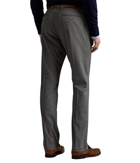 Polo Ralph Lauren Weekday Solid Flat Front Stretch Pants Product Image