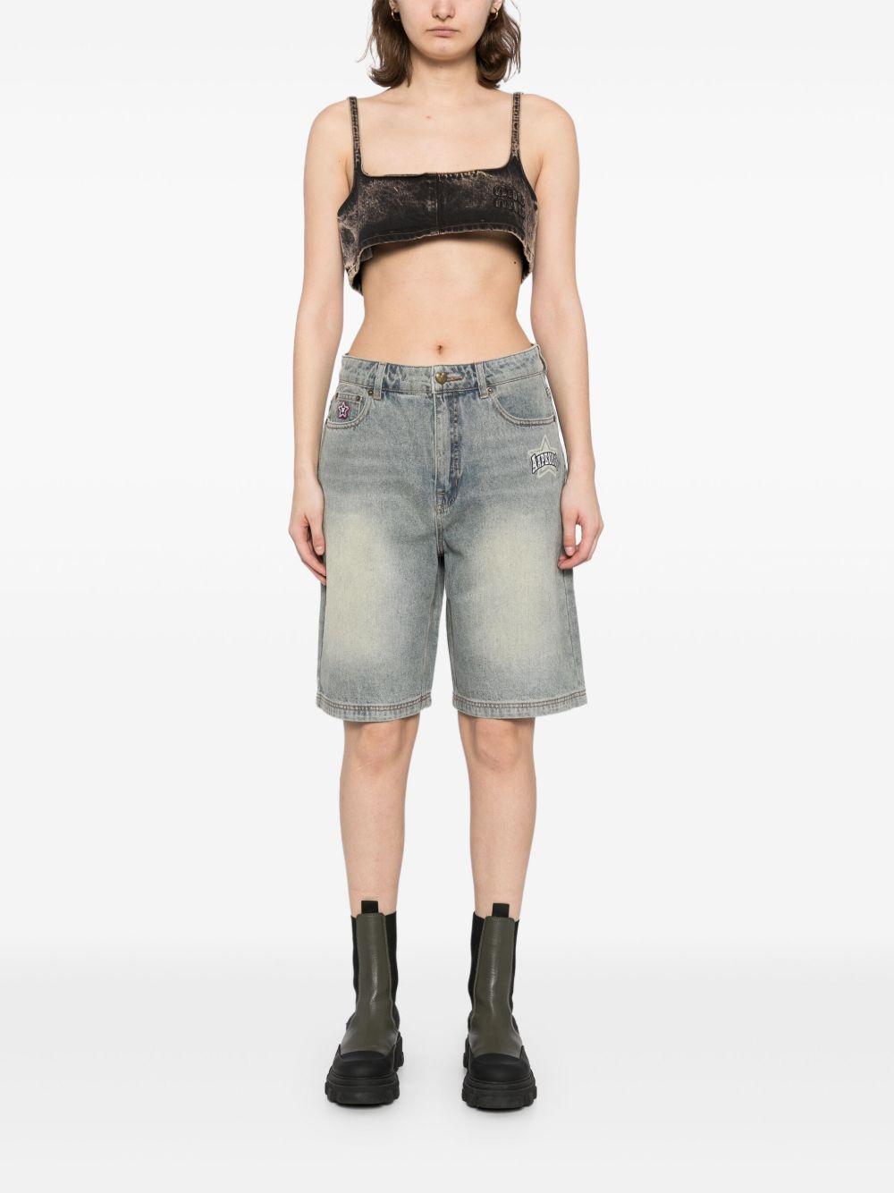 logo-embroidered shorts Product Image