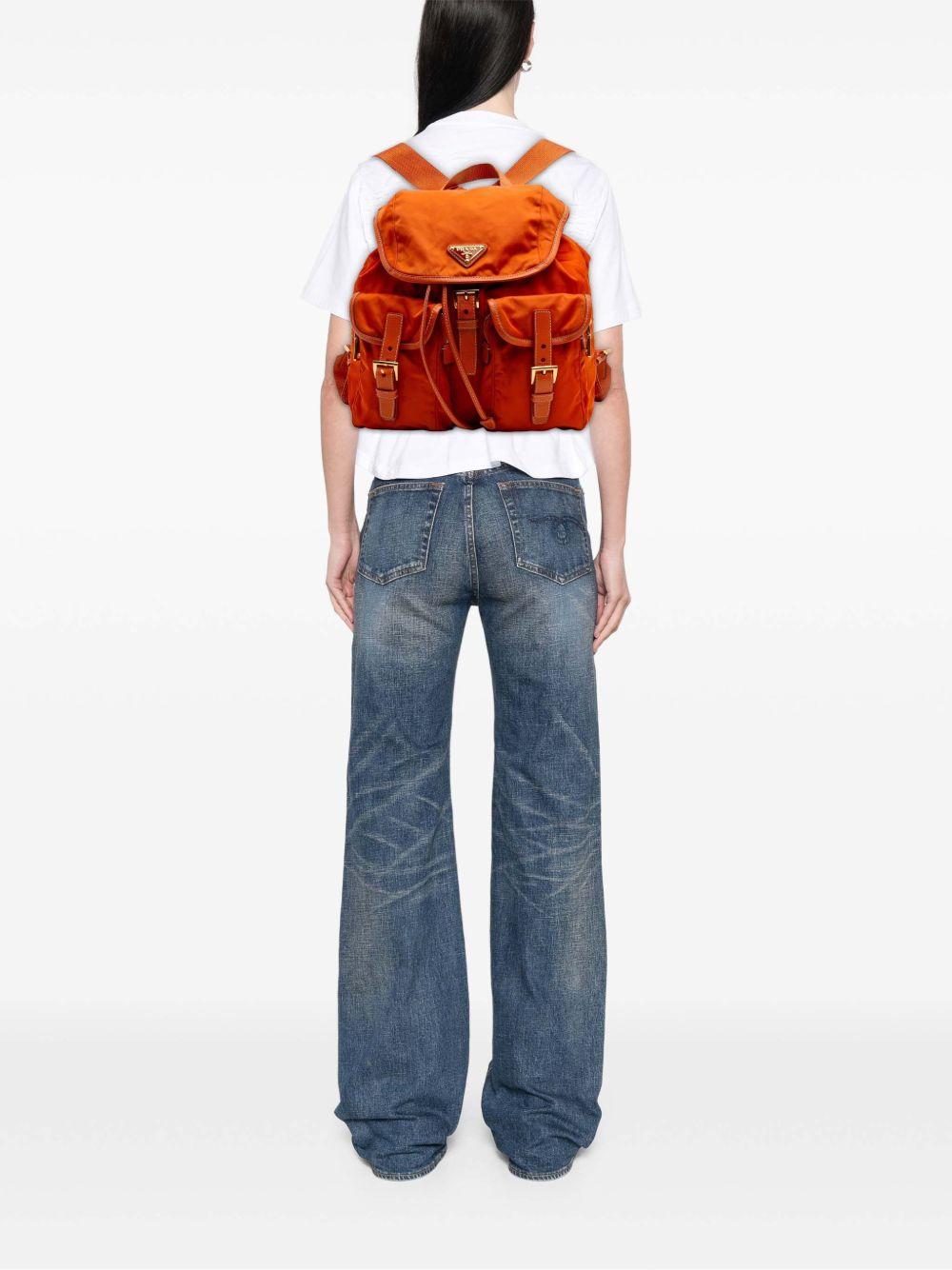 2013-2025 Saffiano Trimmed Tessuto backpack Product Image