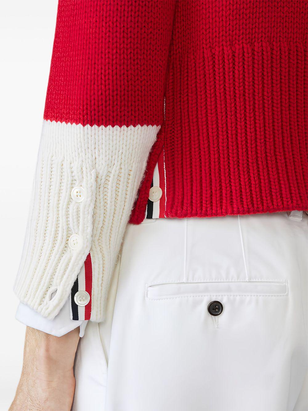 striped boat-neck pullover Product Image