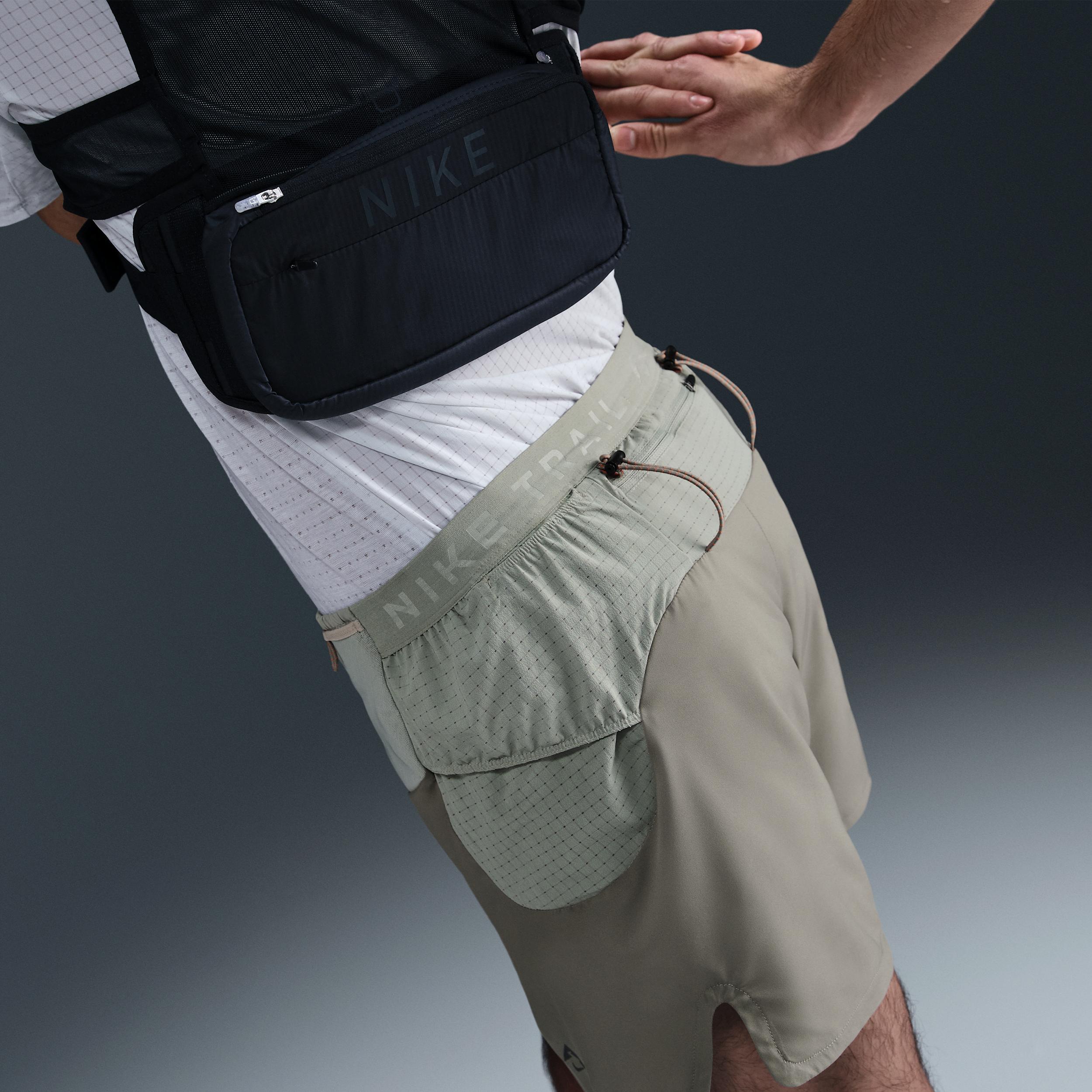 Nike Mens Trail Second Sunrise 5 Dri-FIT ADV Brief-Lined Running Shorts | HJ3572-320 Product Image