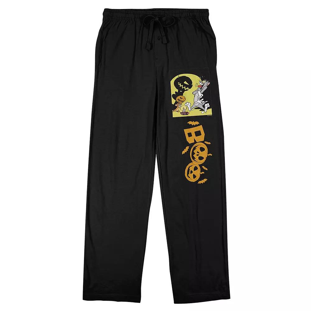 Men's Tom and Jerry Halloween Pajama Pants,  Product Image