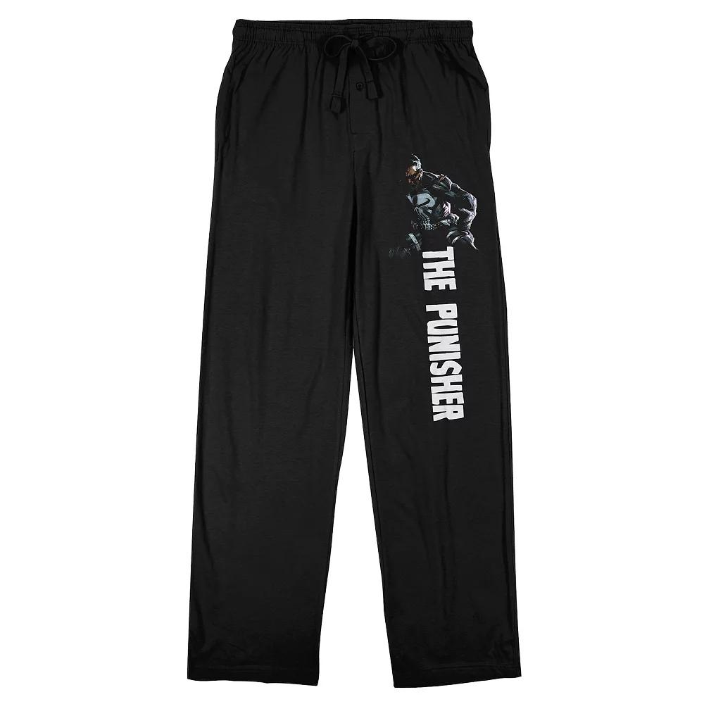 Men's Marvel The Punisher Pajama Pants,  Product Image