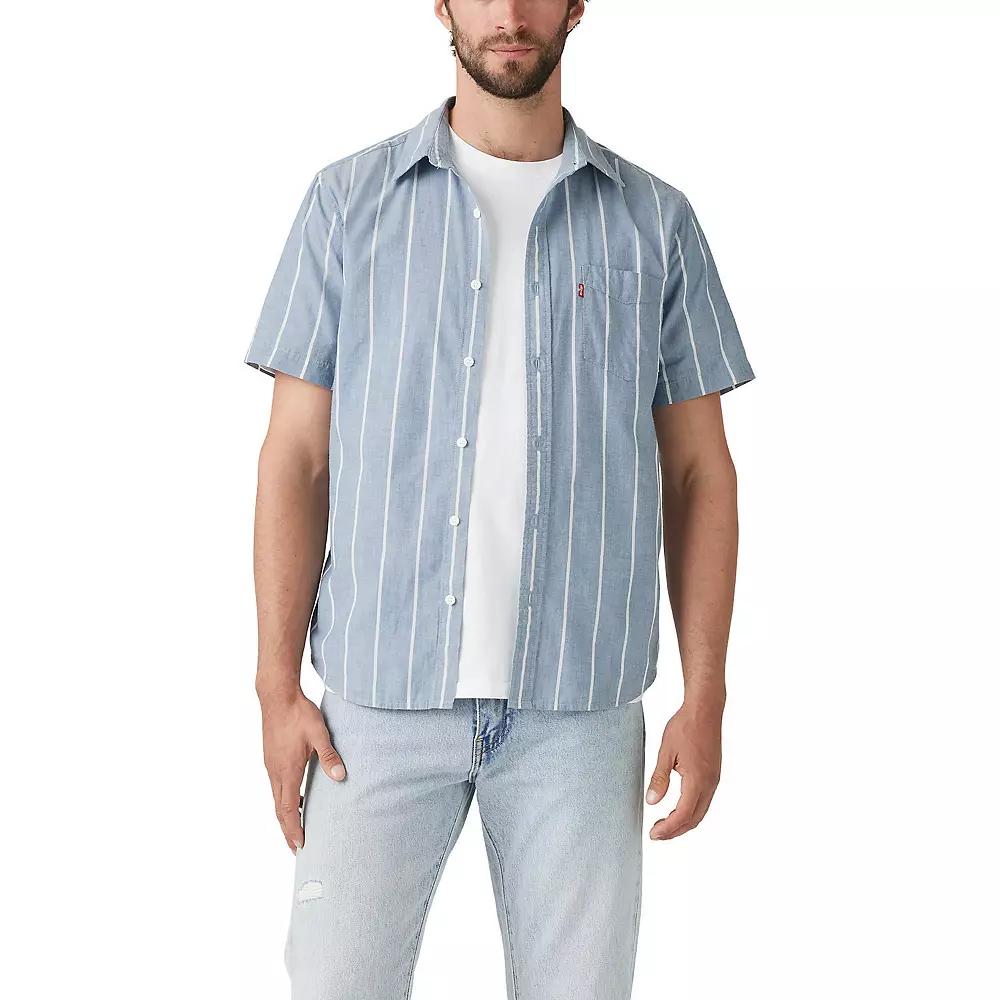Men's Levi's® Classic Fit Short Sleeve Button Down,  Product Image