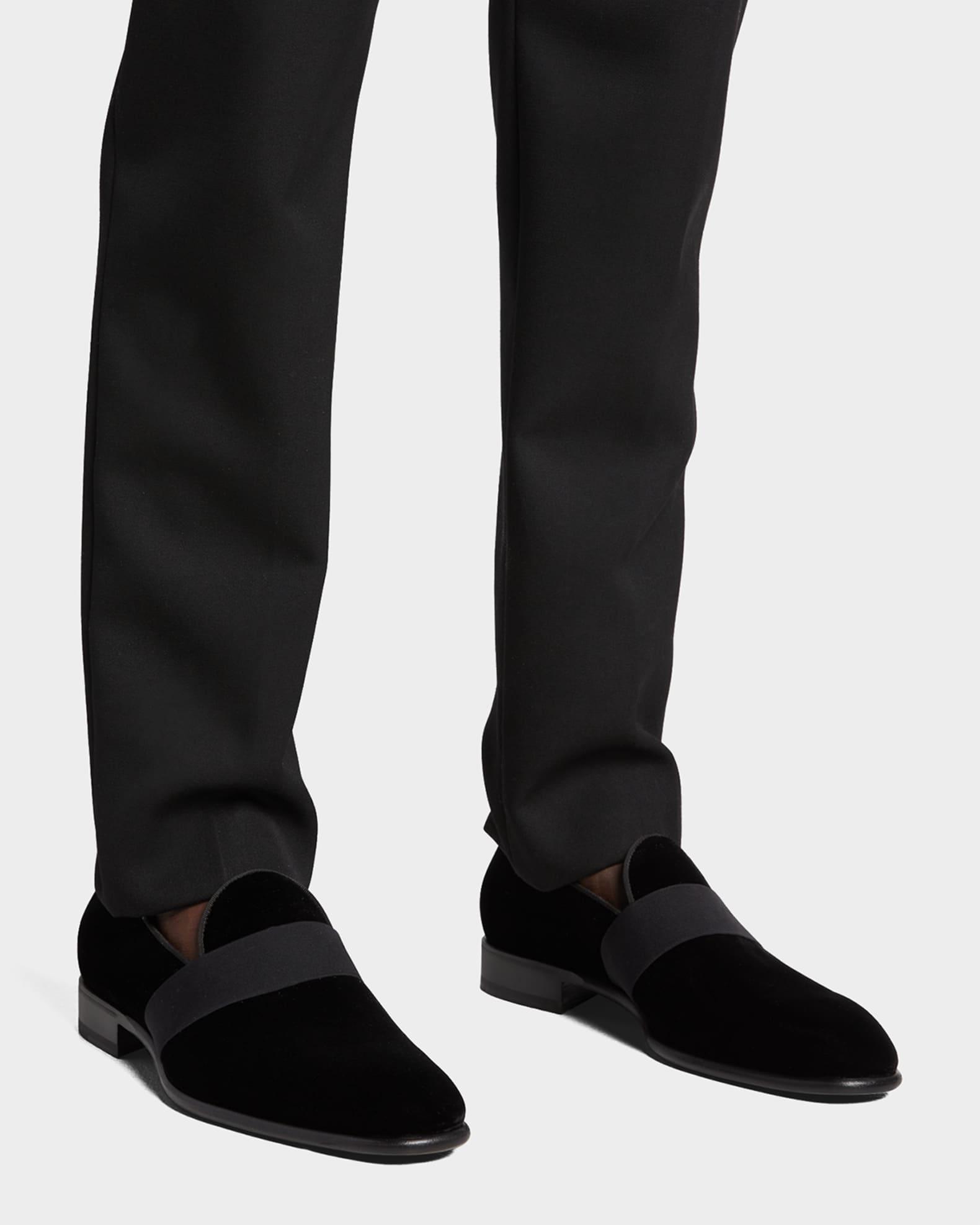 Men's Isomer Grosgrain Velvet Formal Loafers Product Image