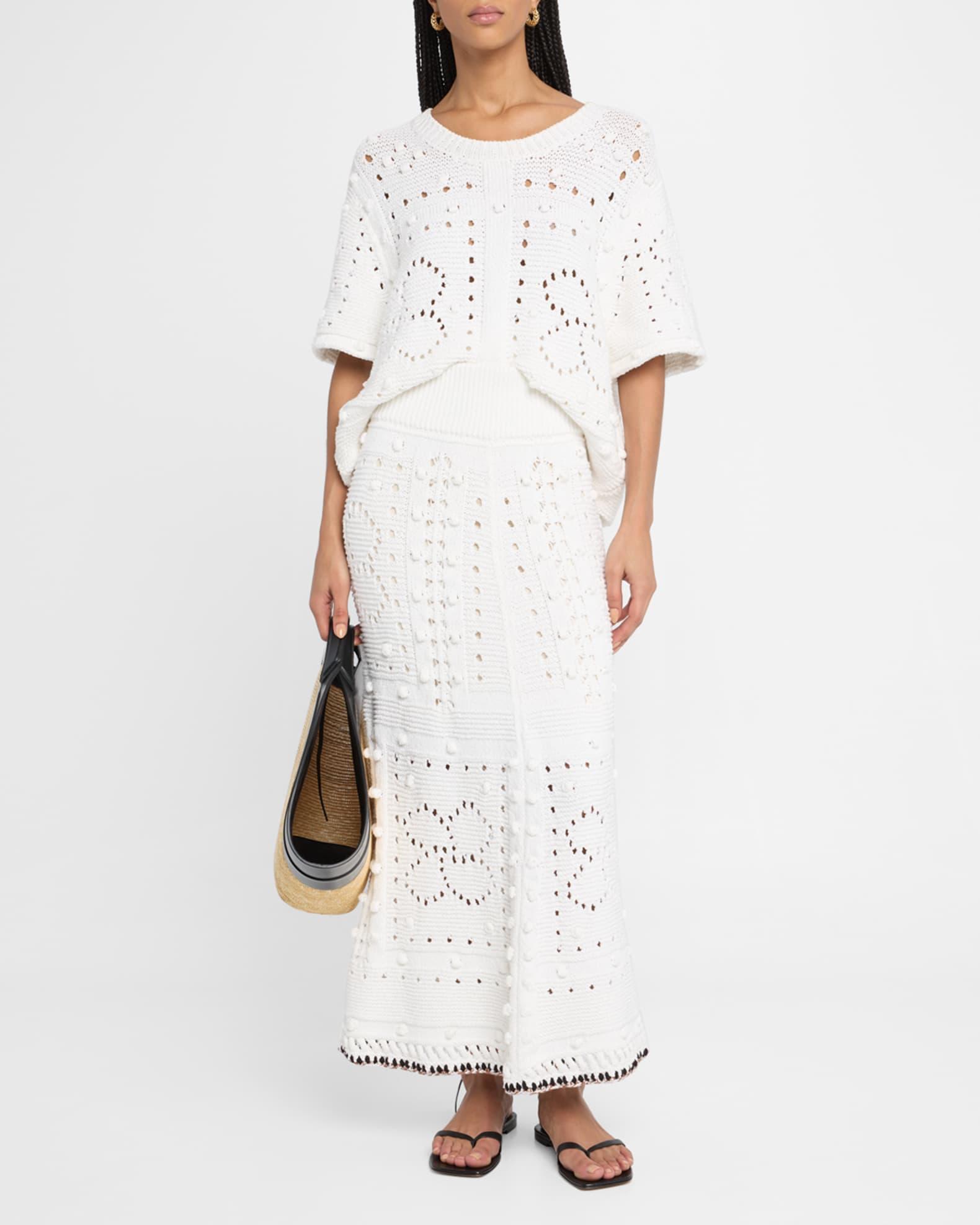 Bohemian Mood Knit Maxi Skirt Product Image