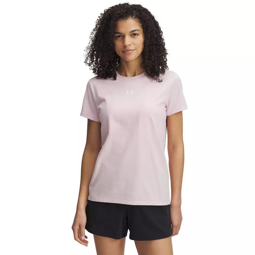 Women's Under Armour Rival Core Short Sleeve Tee,  Product Image