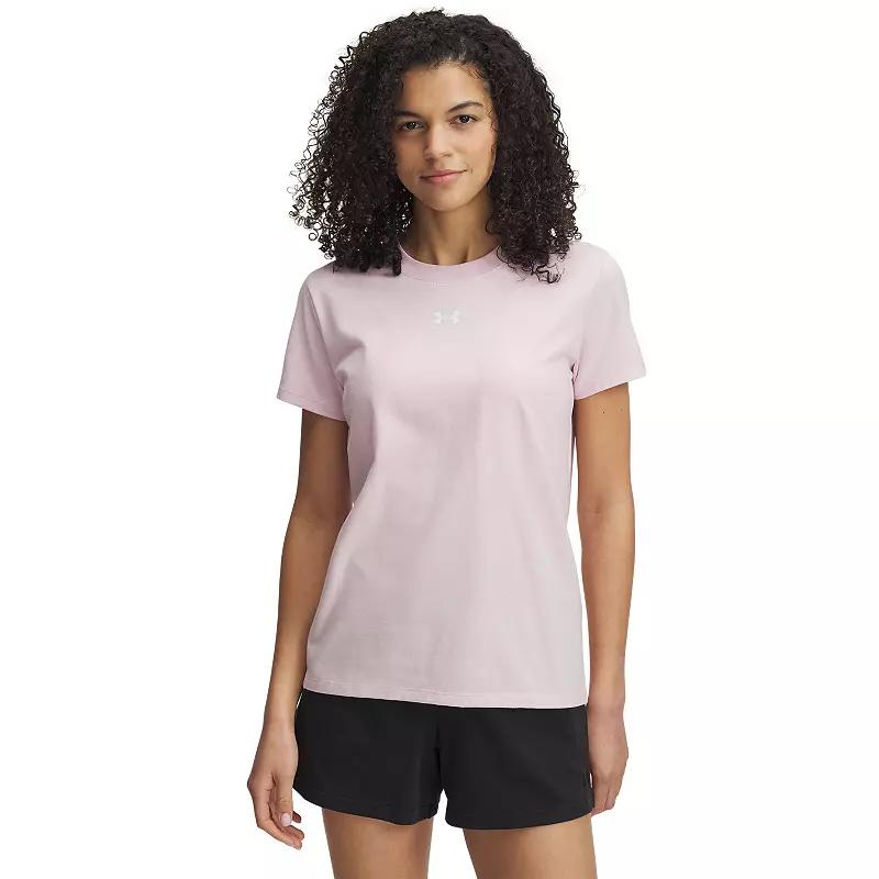 Women's Under Armour Rival Core Short Sleeve Tee,  Product Image