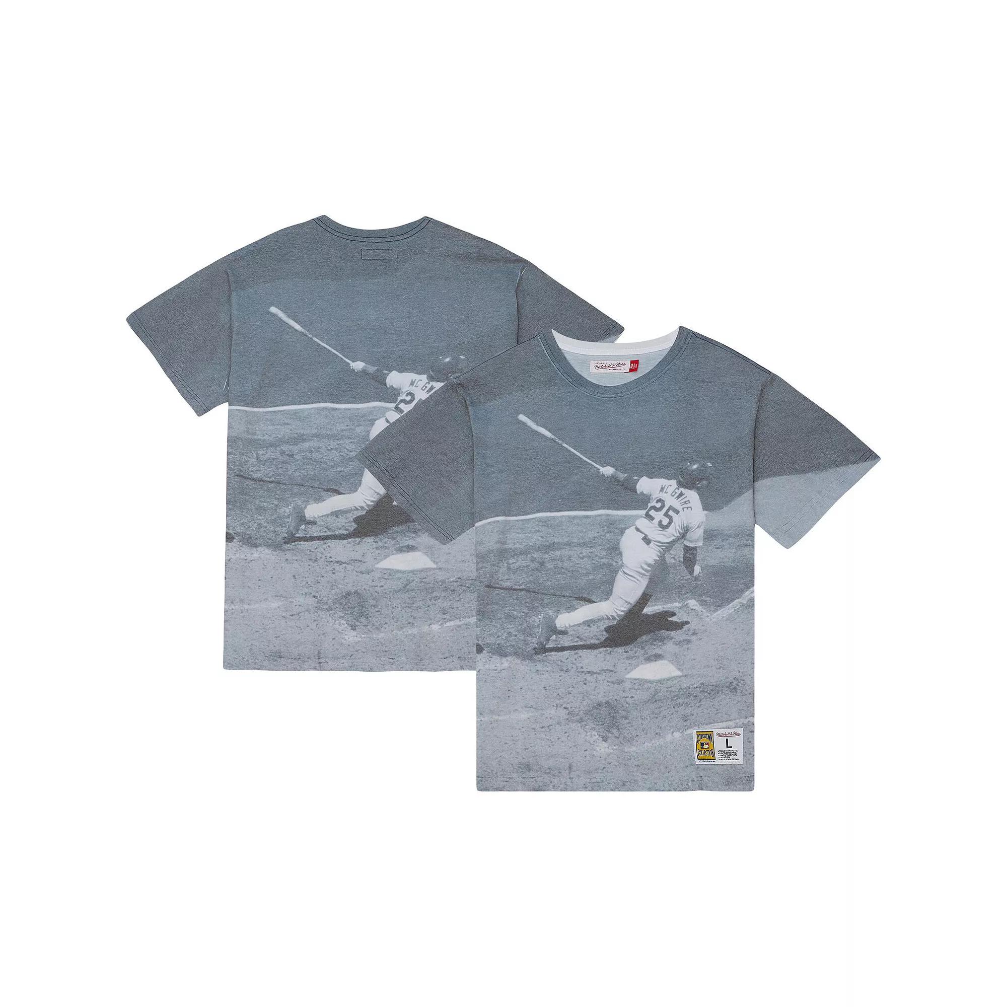 Men's Mitchell & Ness Mark McGwire St. Louis Cardinals Cooperstown Collection Highlight Sublimated Player Graphic T-Shirt,  Product Image