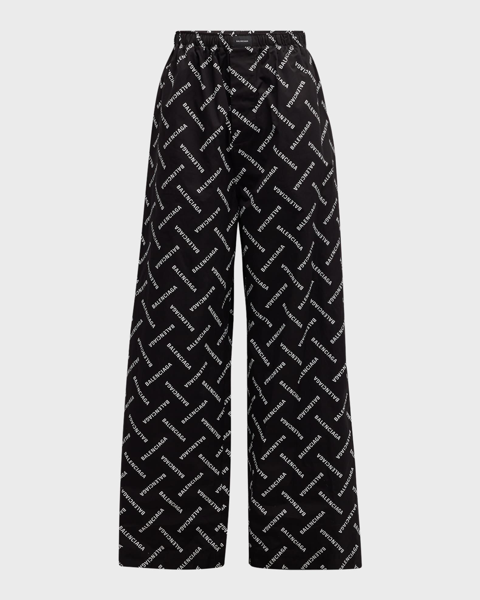 Mens Bal Diagonal Allover Pyjama Pants Product Image