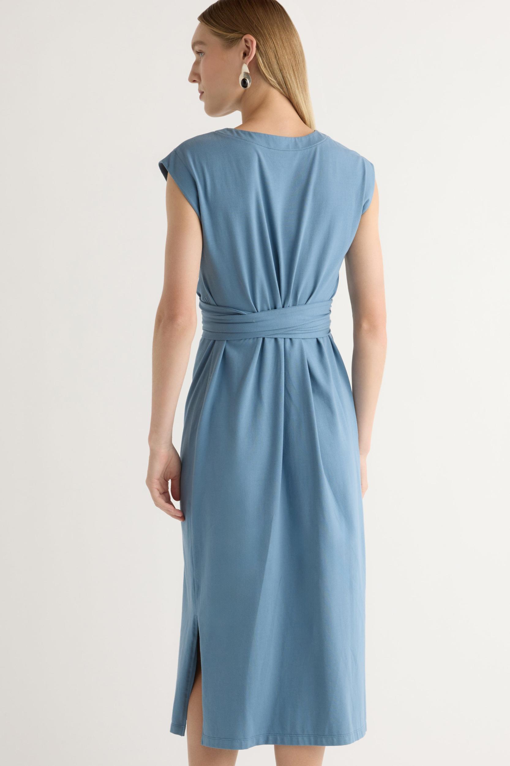 Fei Tie-Front Organic Cotton Dress Product Image