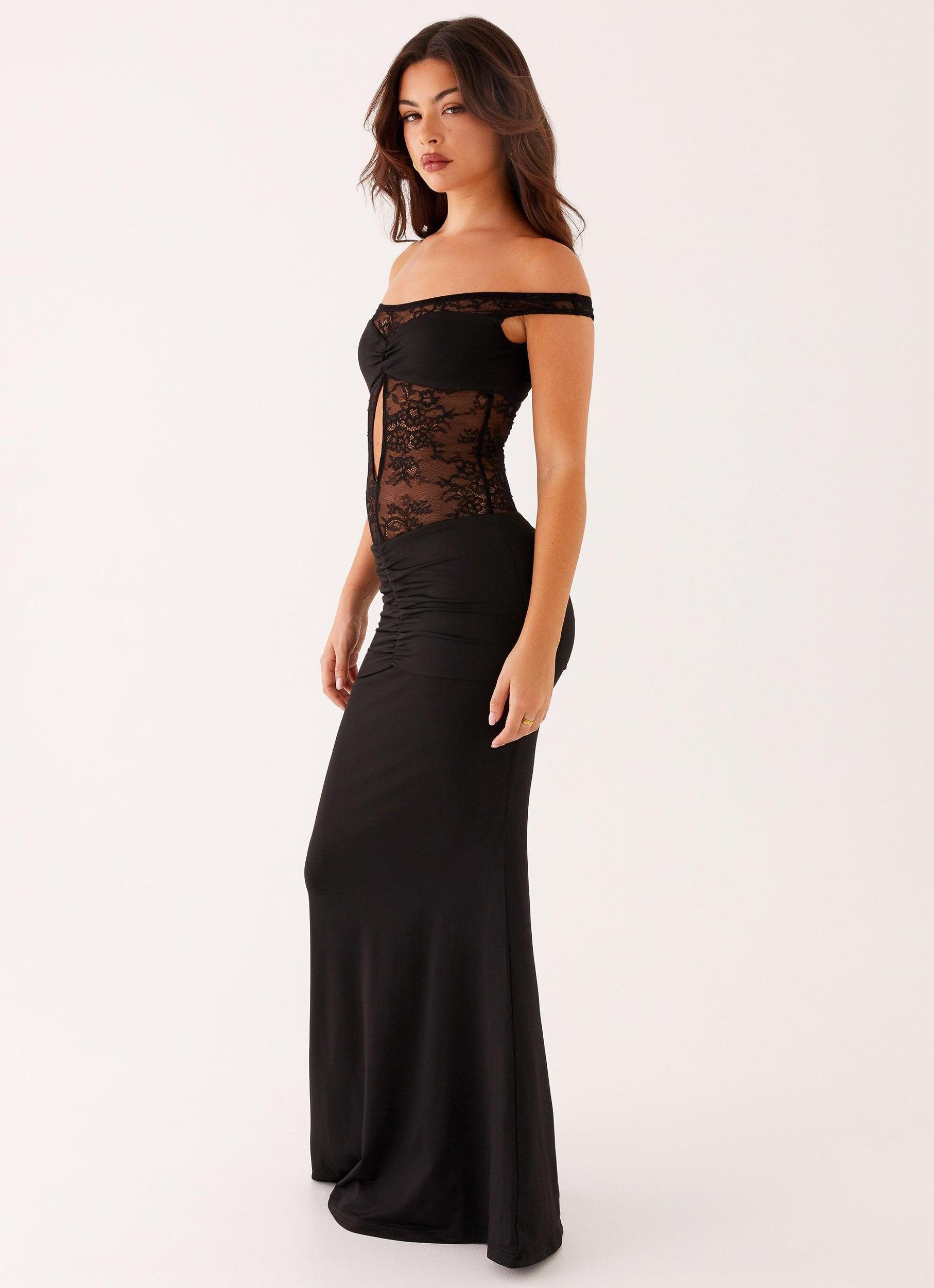 Virgo Maxi Dress - Black Product Image