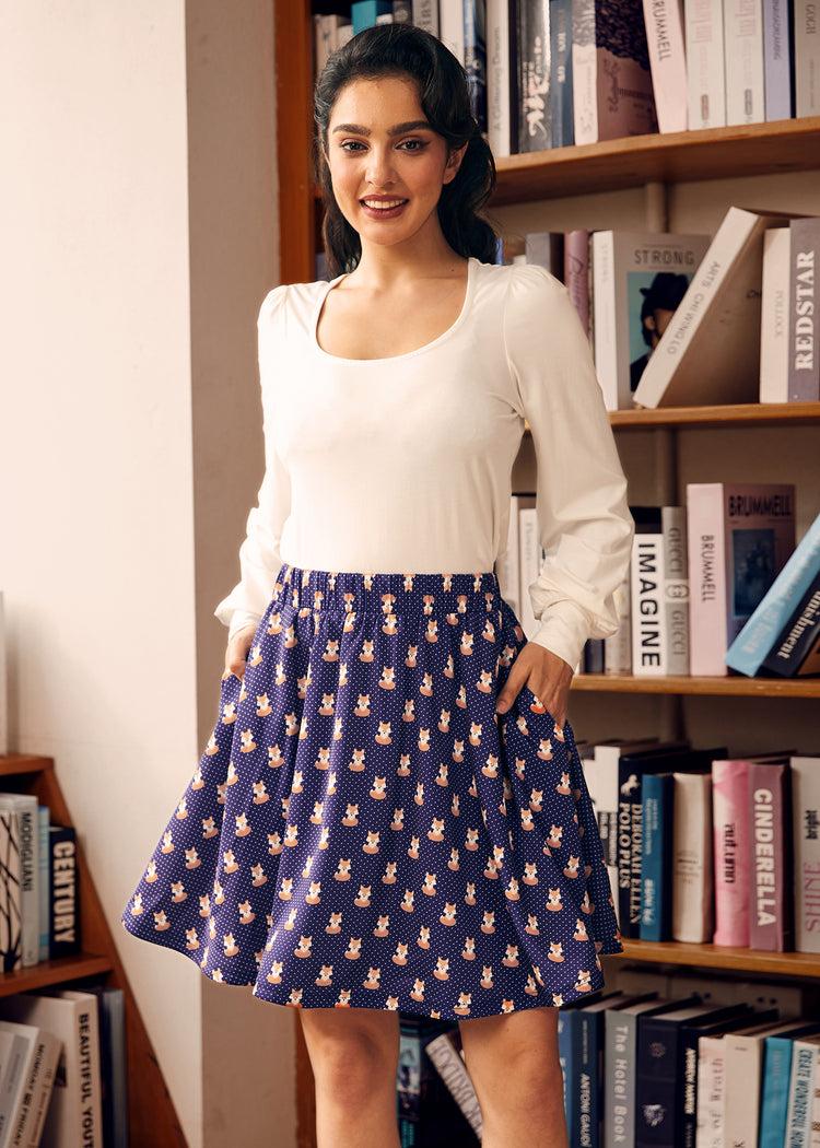 Twirl Into Fall A-Line Skirt Product Image