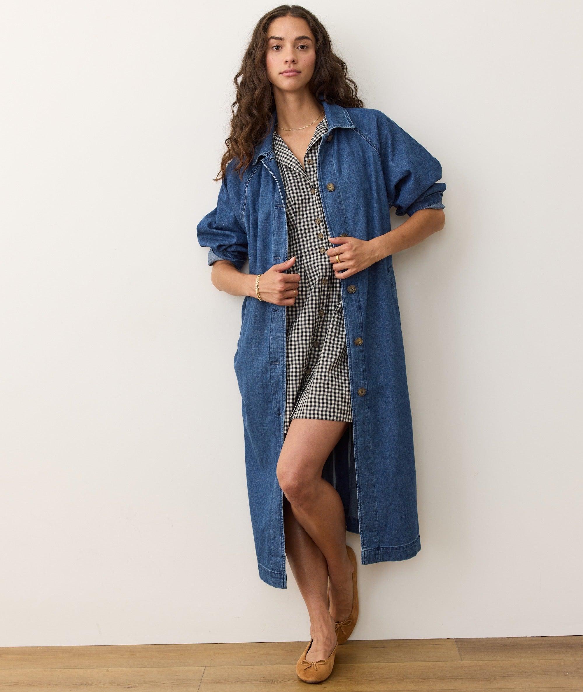 Arden Mini Shirt Dress Product Image