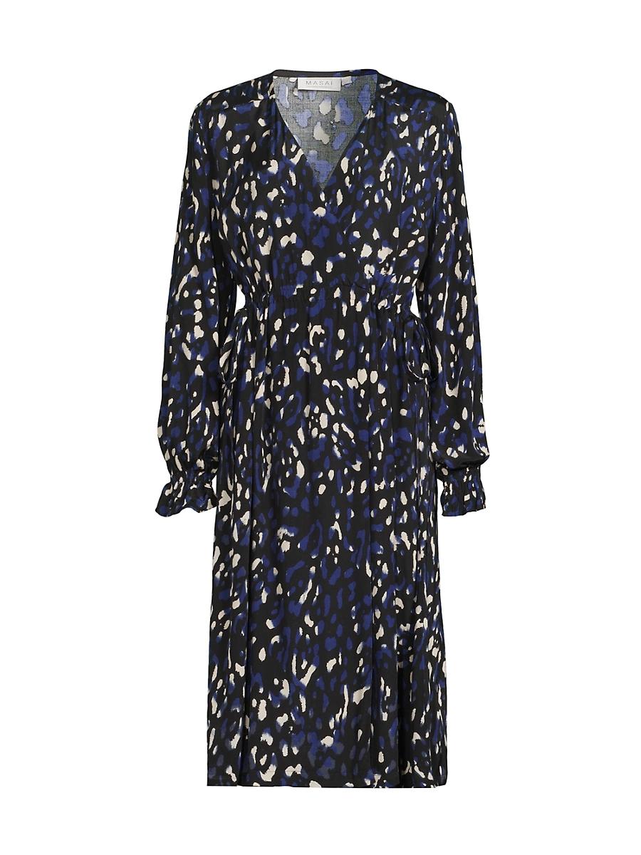 Womens Norin Abstract Midi-Dress Product Image