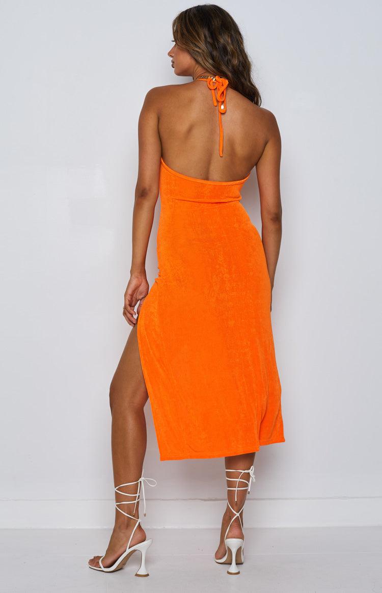 Helena Midi Dress Orange Product Image
