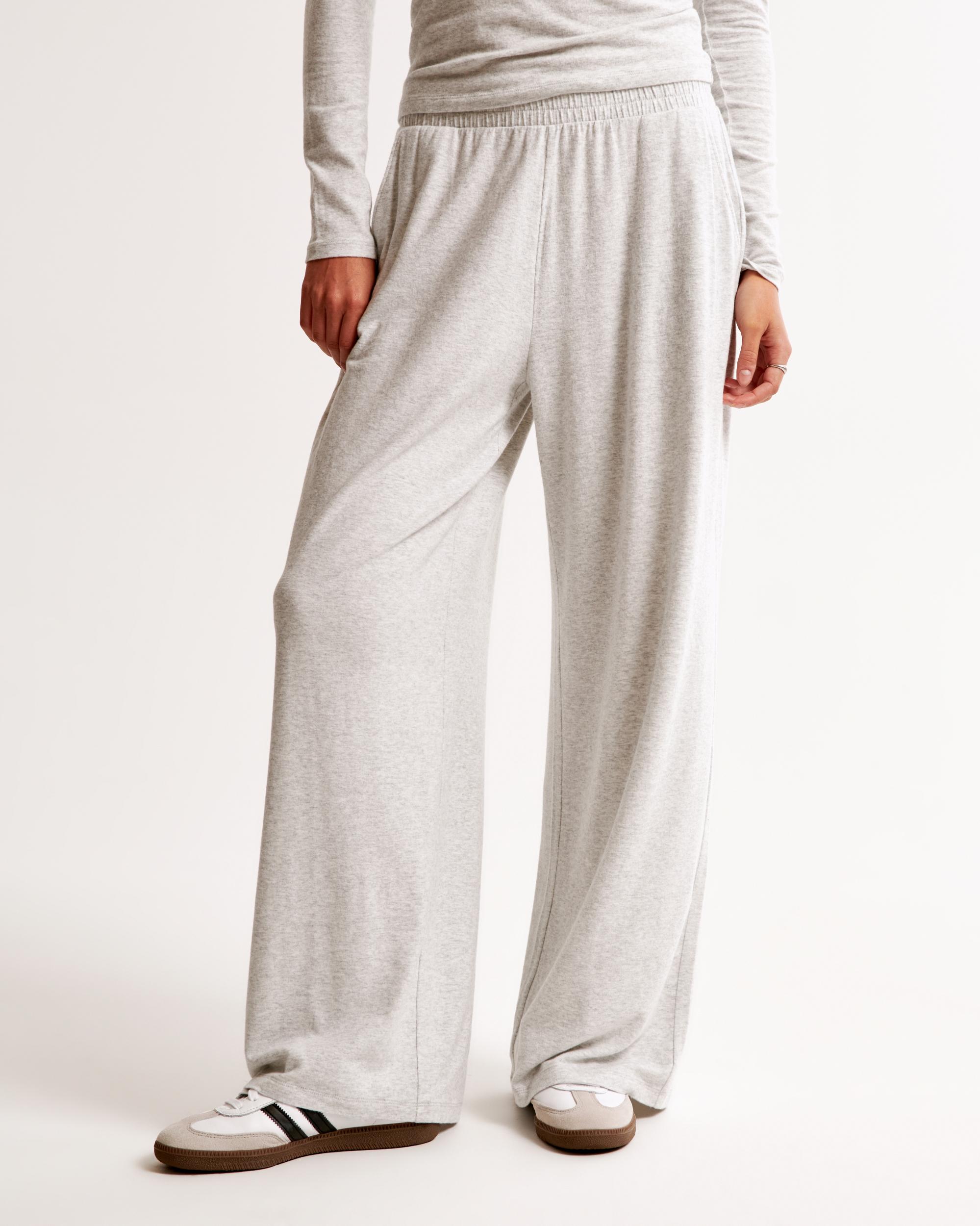 Cozy Lounge Knit Wide Leg Sweatpant Product Image