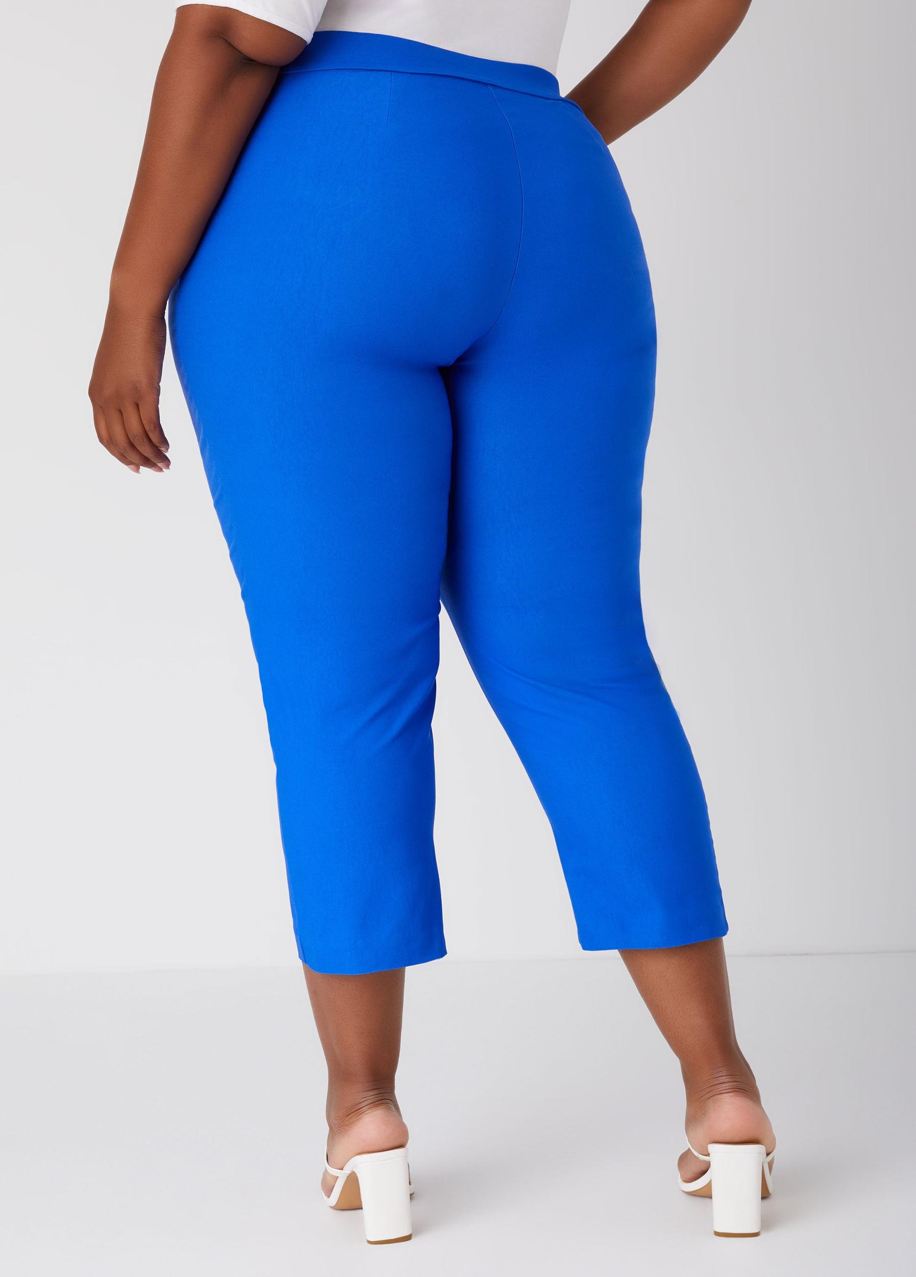Pull On Mid Rise Capris Product Image