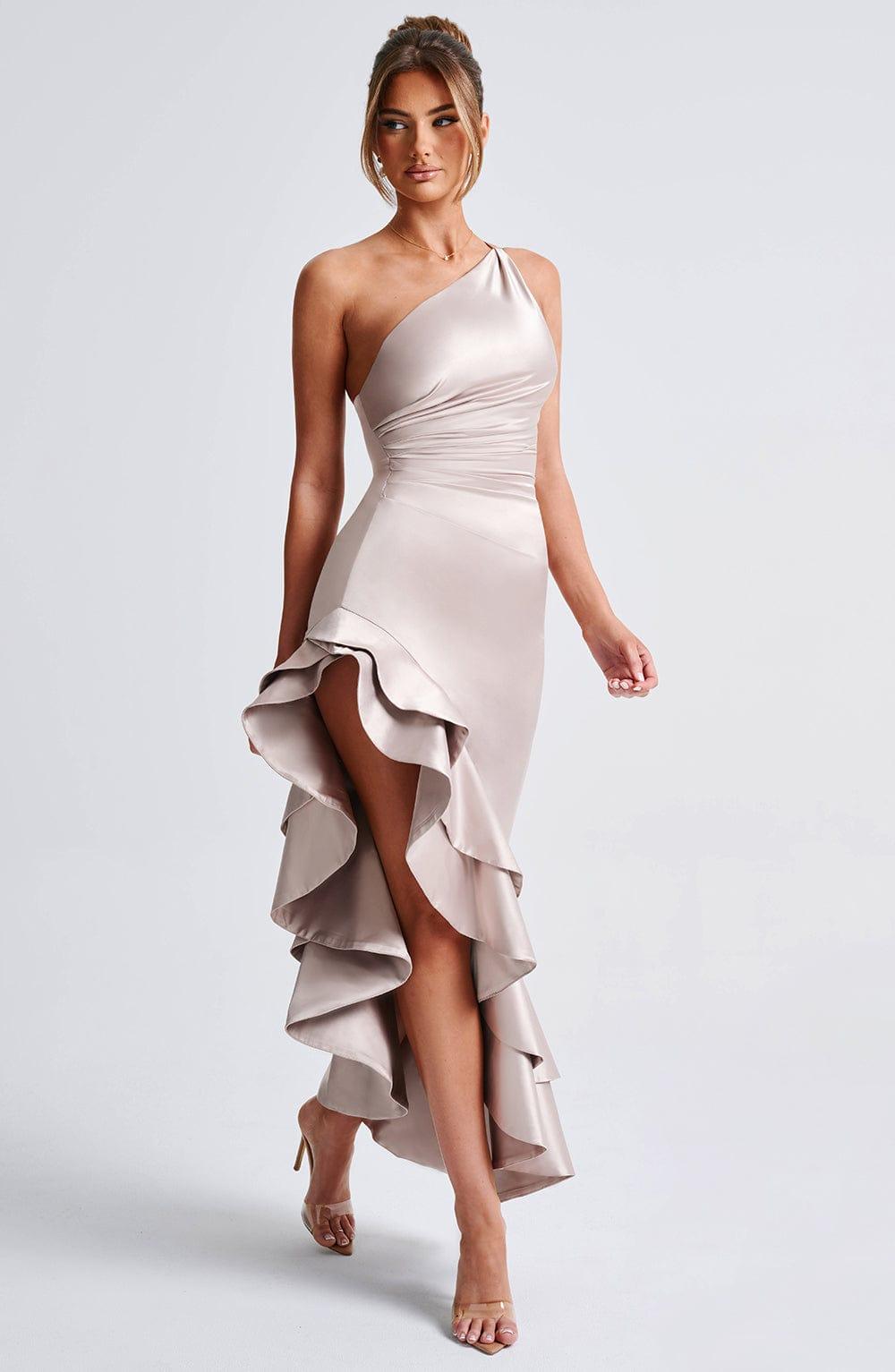 Esmeraya Maxi Dress - Champagne Product Image