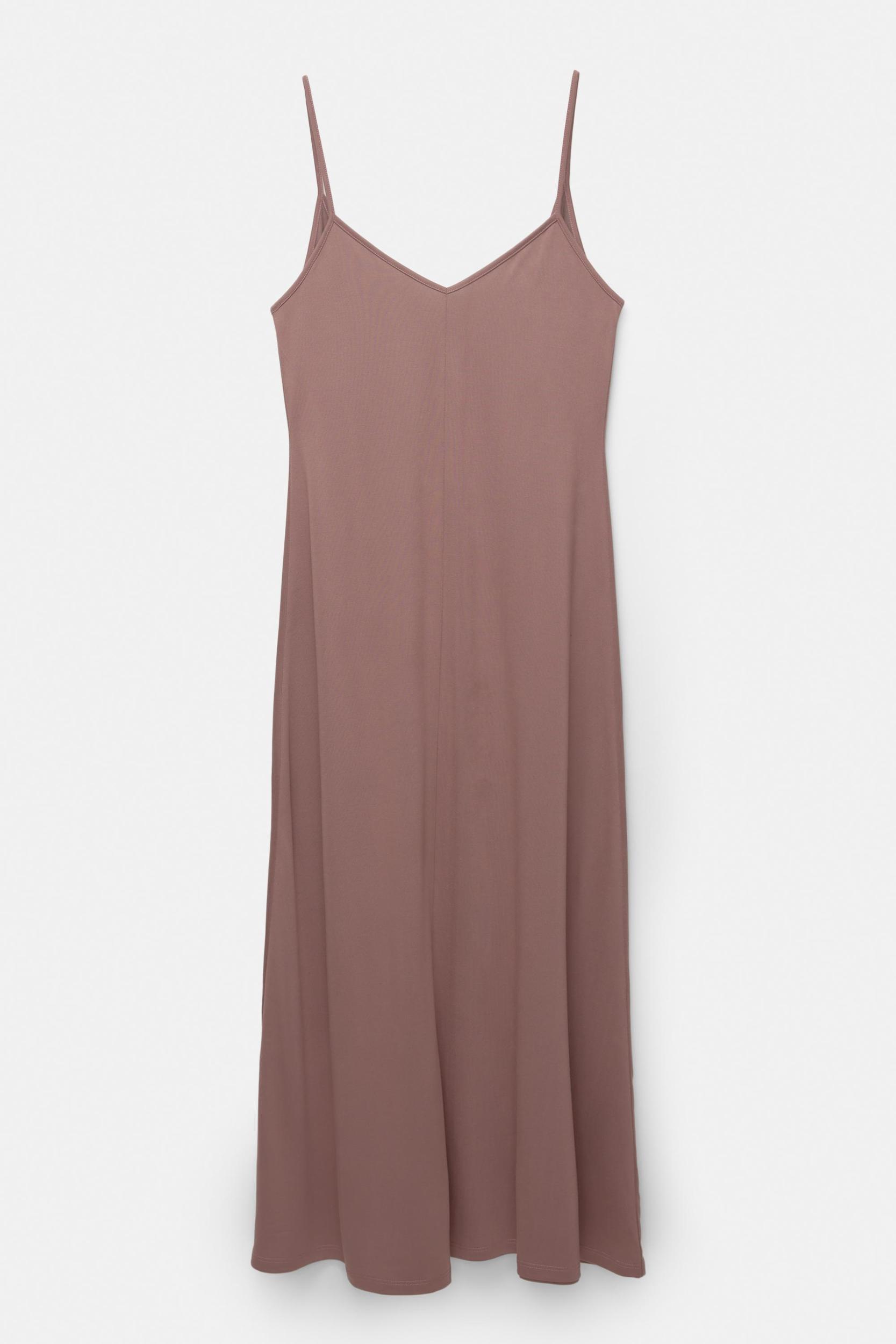 Flowing strappy midi dress Product Image