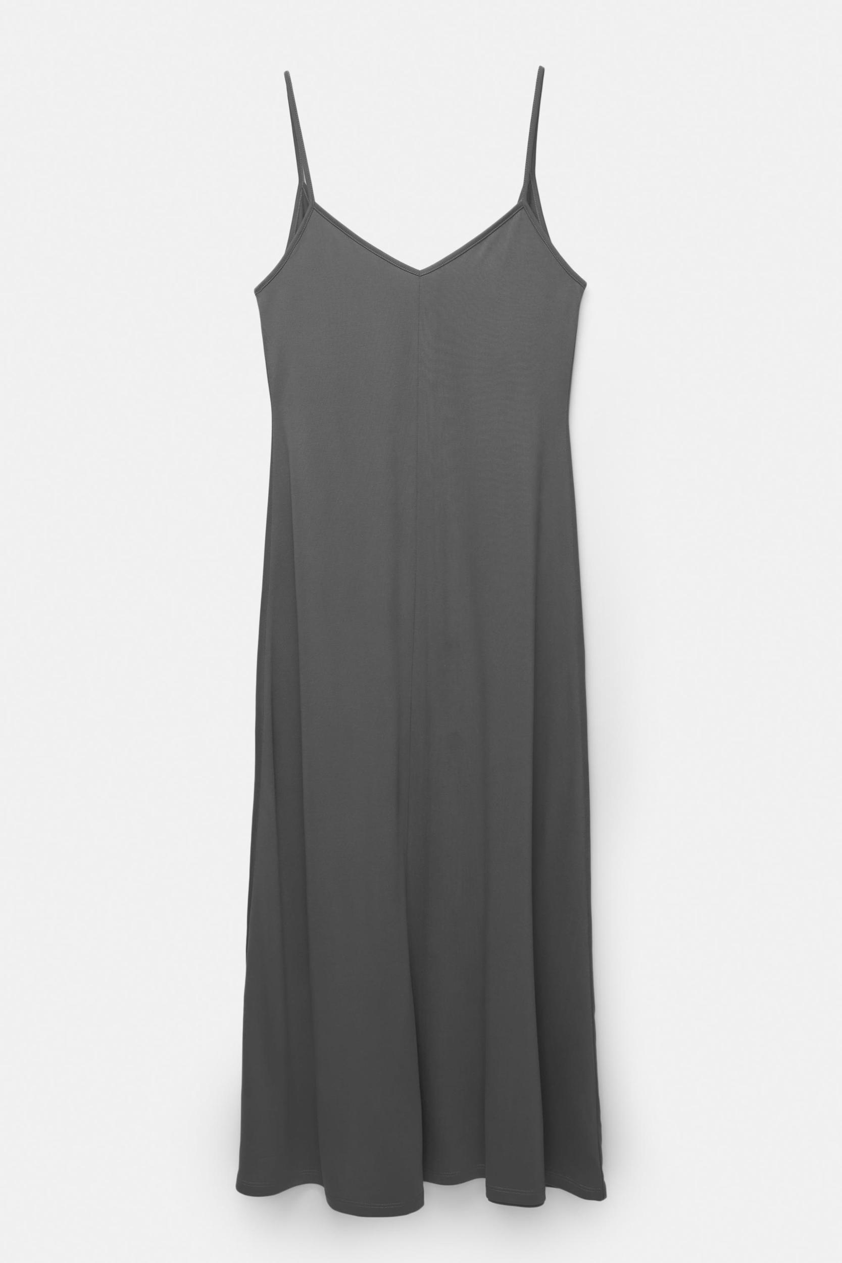 Flowing strappy midi dress Product Image