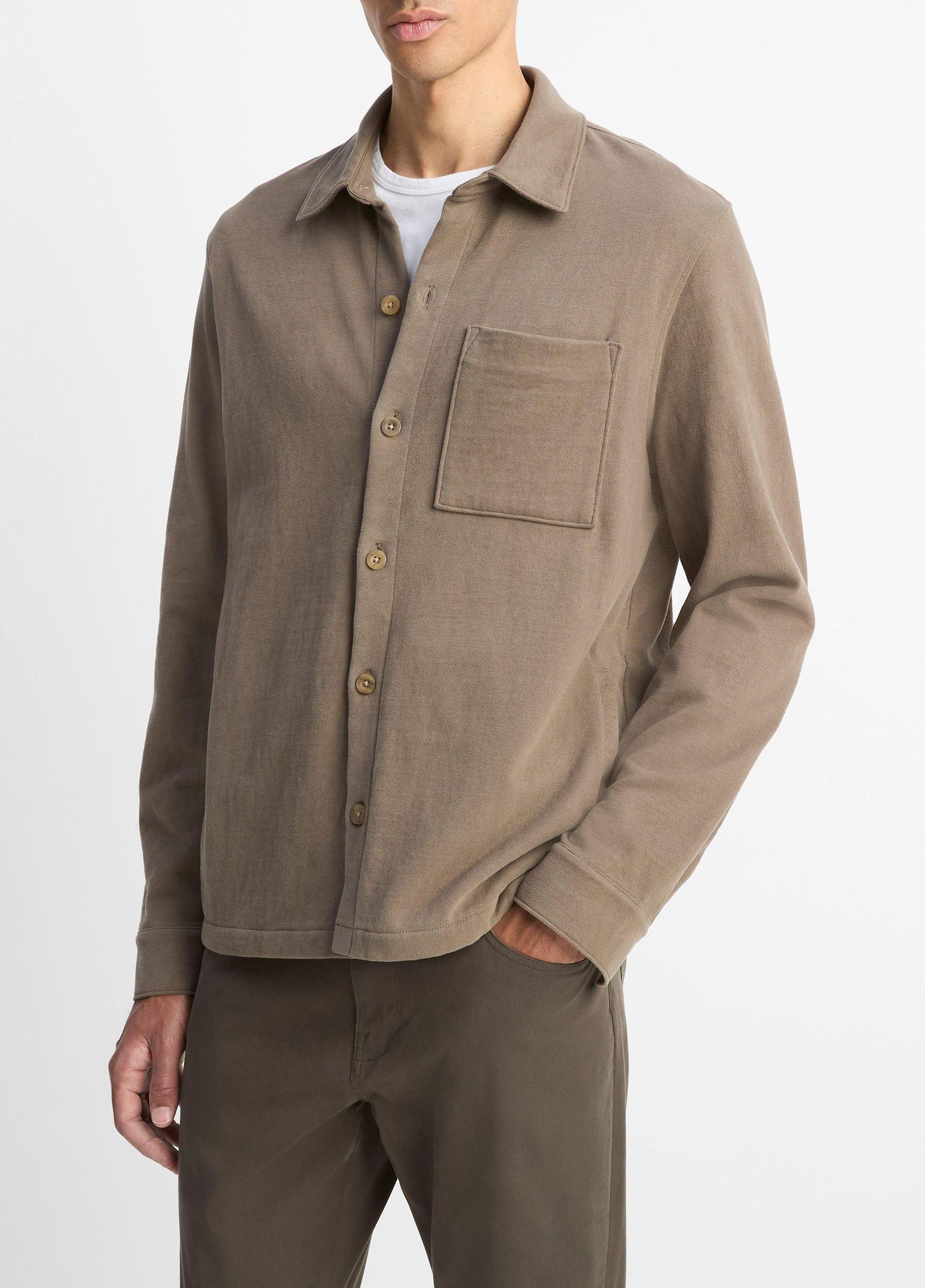 Suede Shirt Jacket Product Image