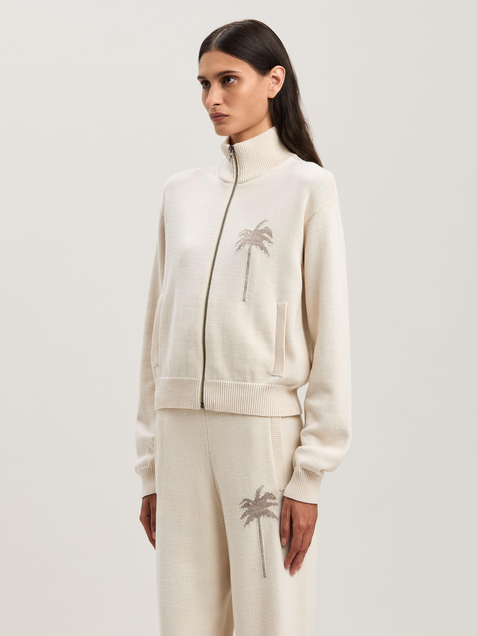 PALMS KNIT TRACK TOP Product Image