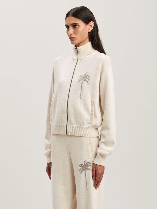 PALMS KNIT TRACK TOP Product Image