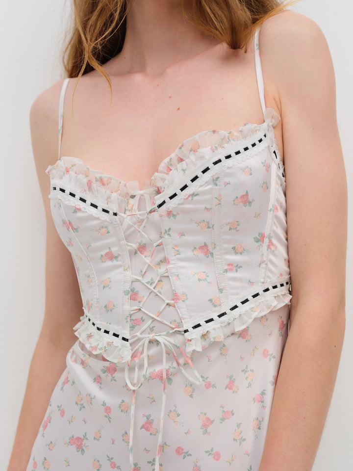 Women's Smocked V-Waist Midi Dress - A New Day™ Product Image