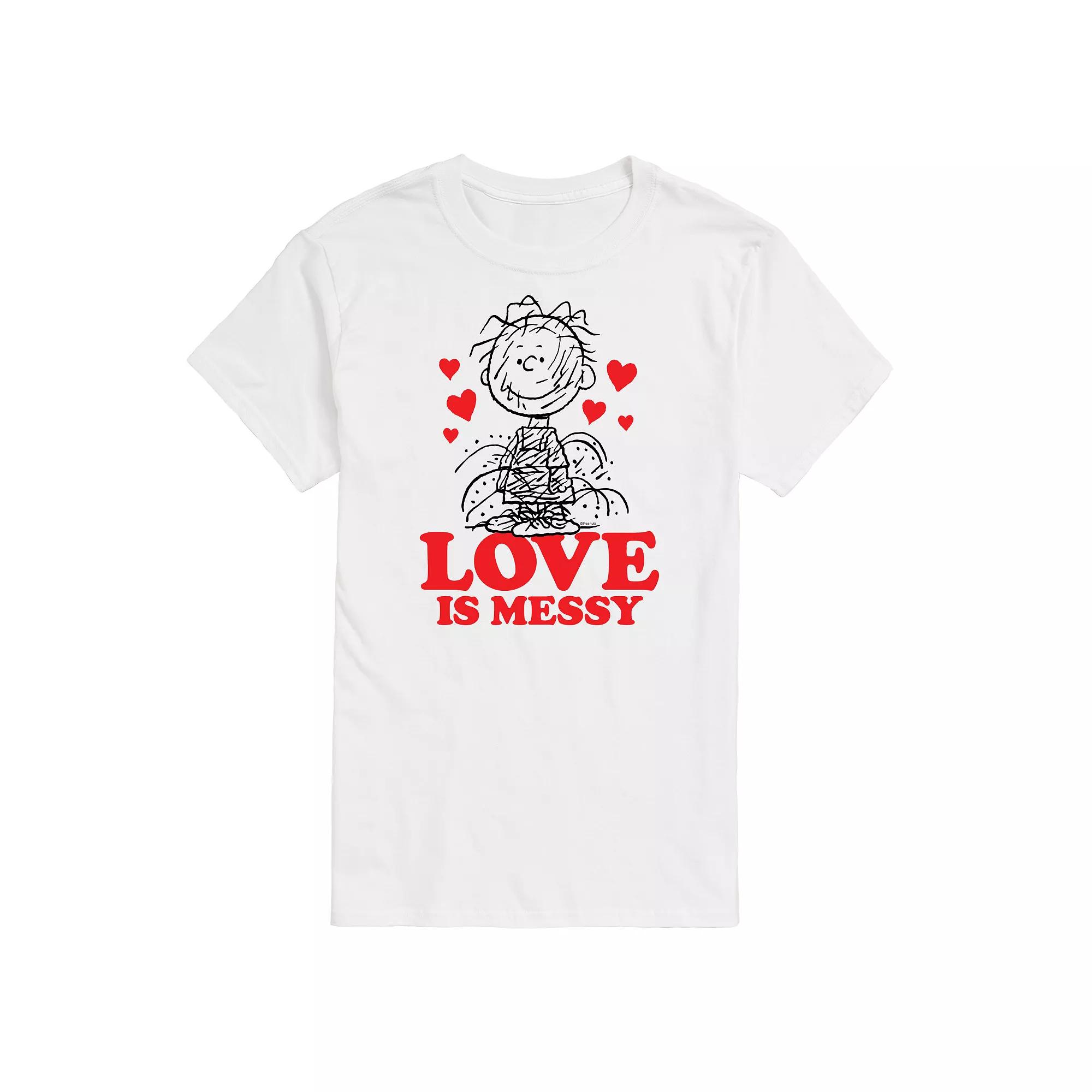 Big & Tall Peanuts Pigpen Love Messy Tee, Men's,  Product Image