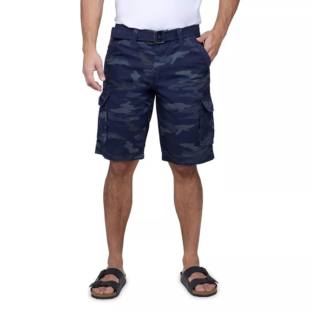 Men's RAW X by Xray Regular-Fit Belted Button Cargo Shorts,  Product Image