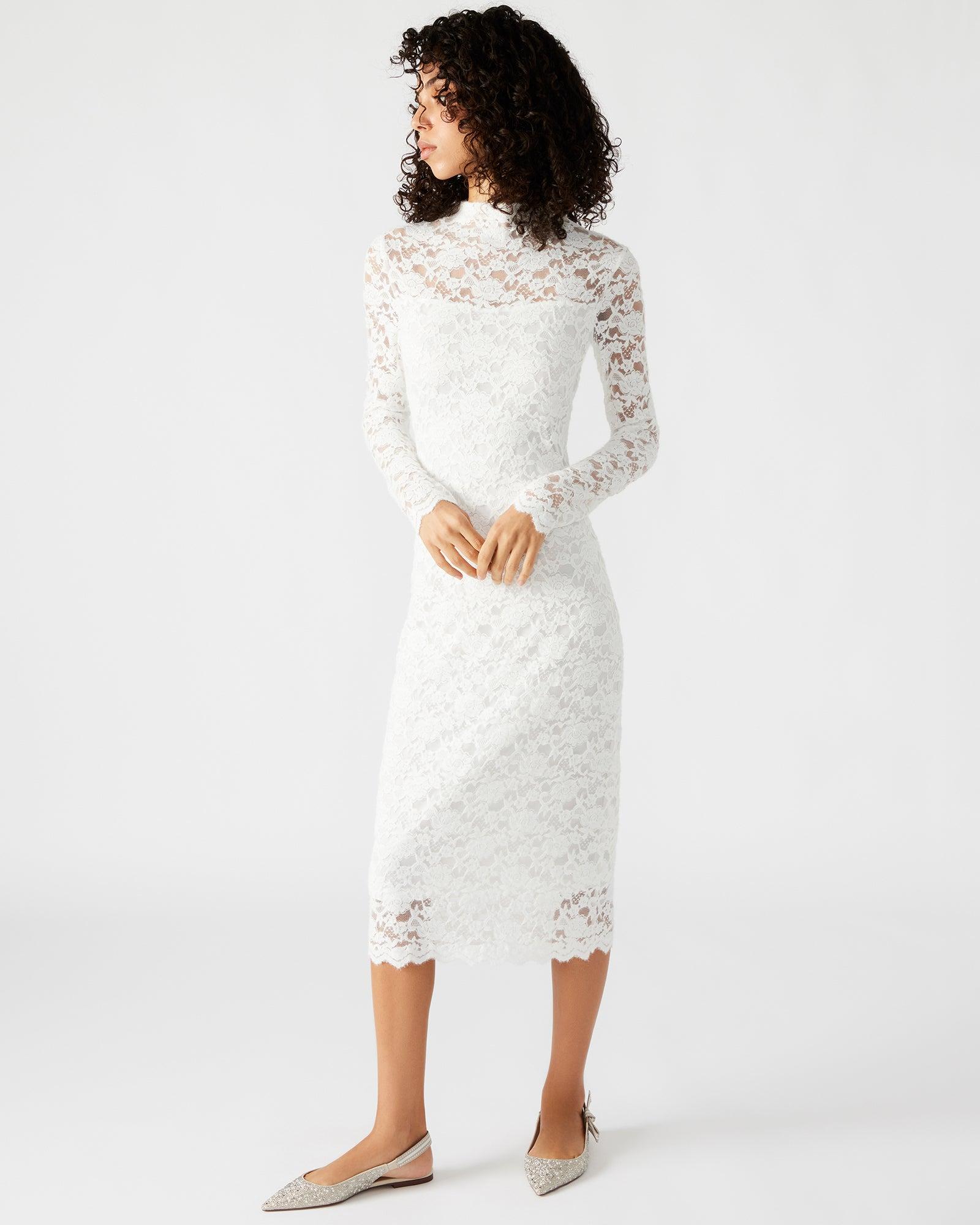 VIVIENNE LACE DRESS IVORY Female Product Image
